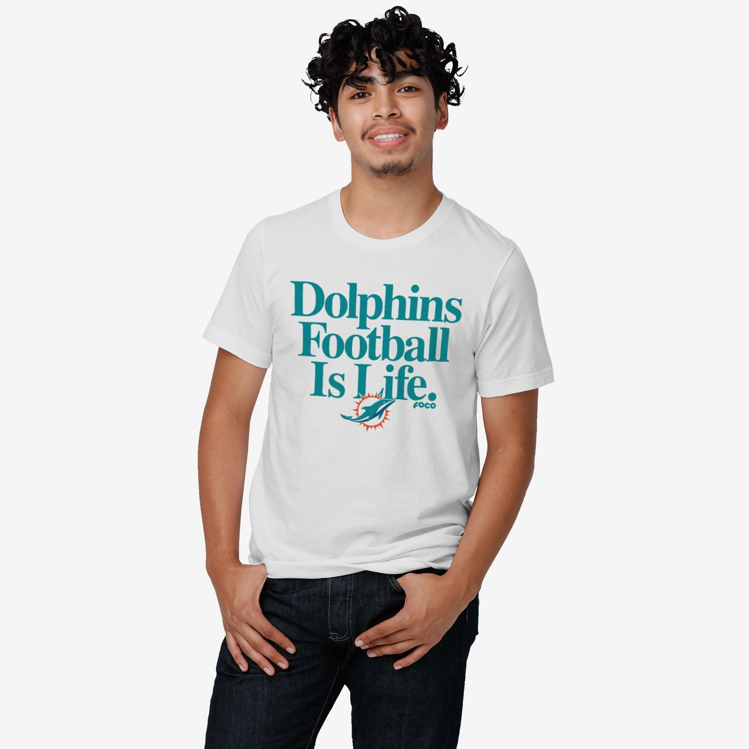 Miami Dolphins Football is Life T-Shirt - Image 2
