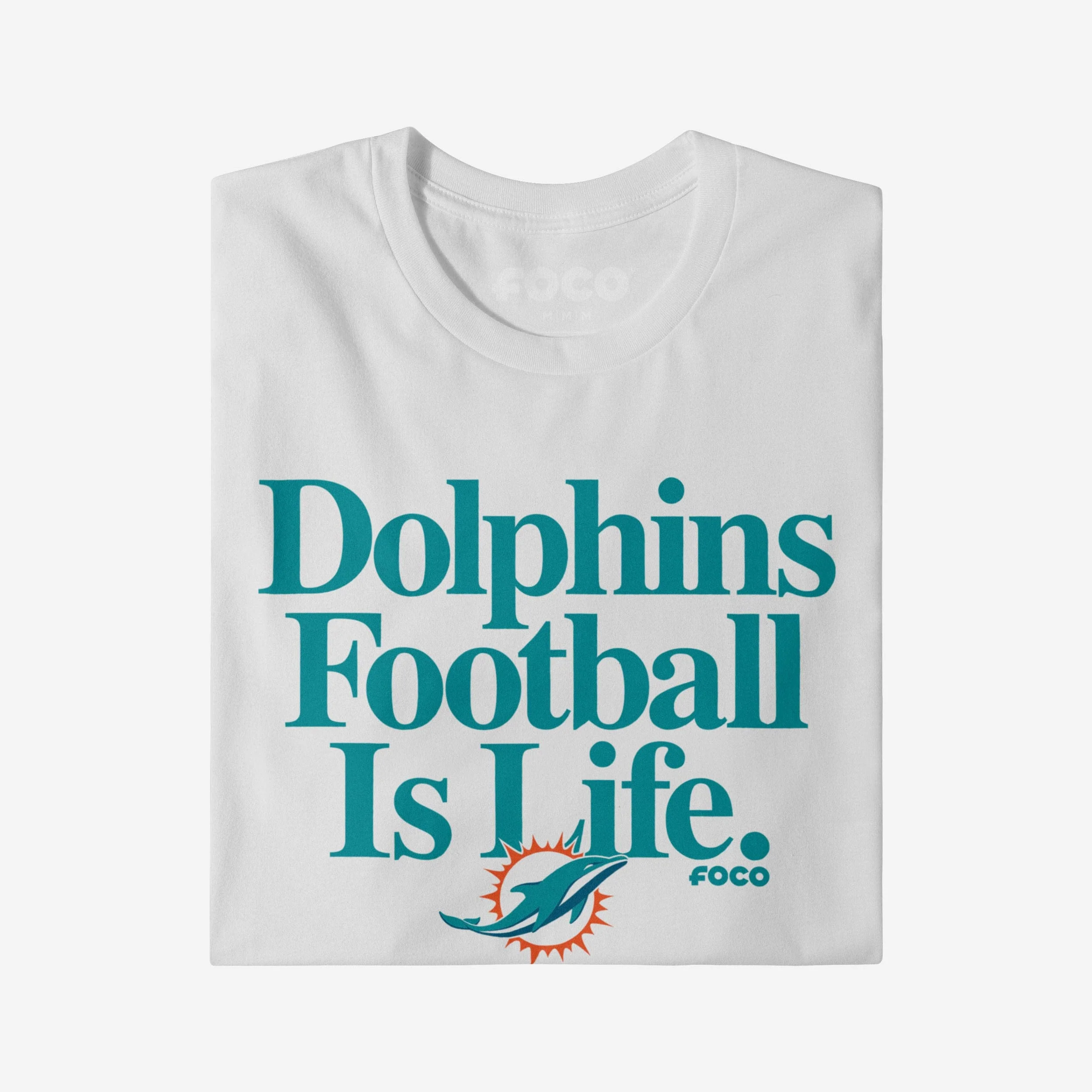 Miami Dolphins Football is Life T-Shirt - Image 4