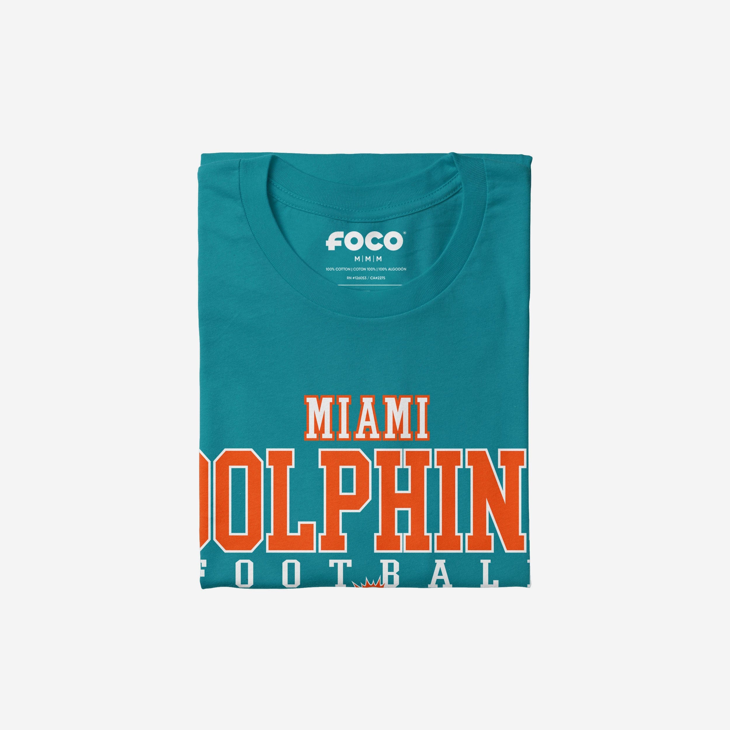Miami Dolphins Football Wordmark T-Shirt - Image 4