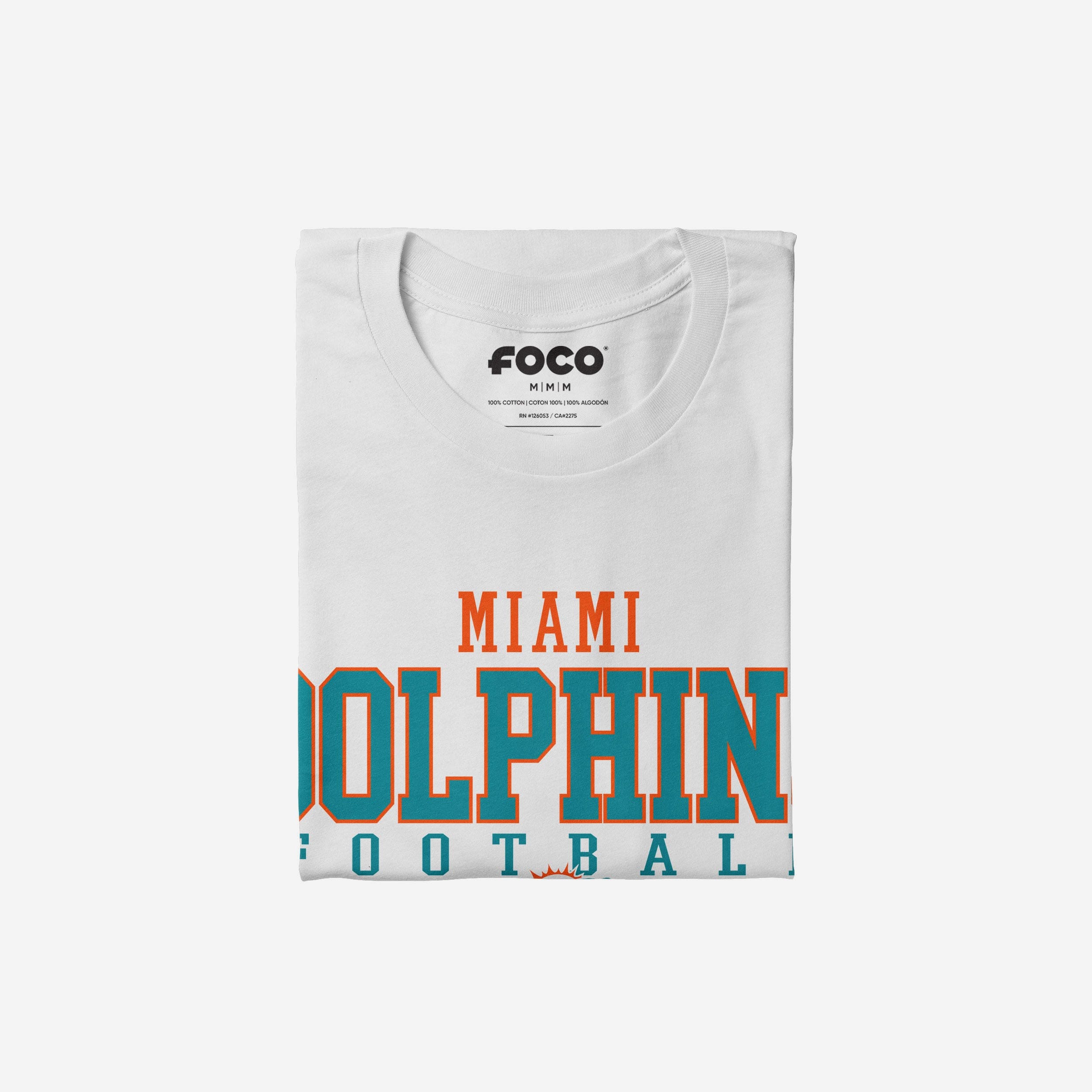 Miami Dolphins Football Wordmark T-Shirt - Image 8