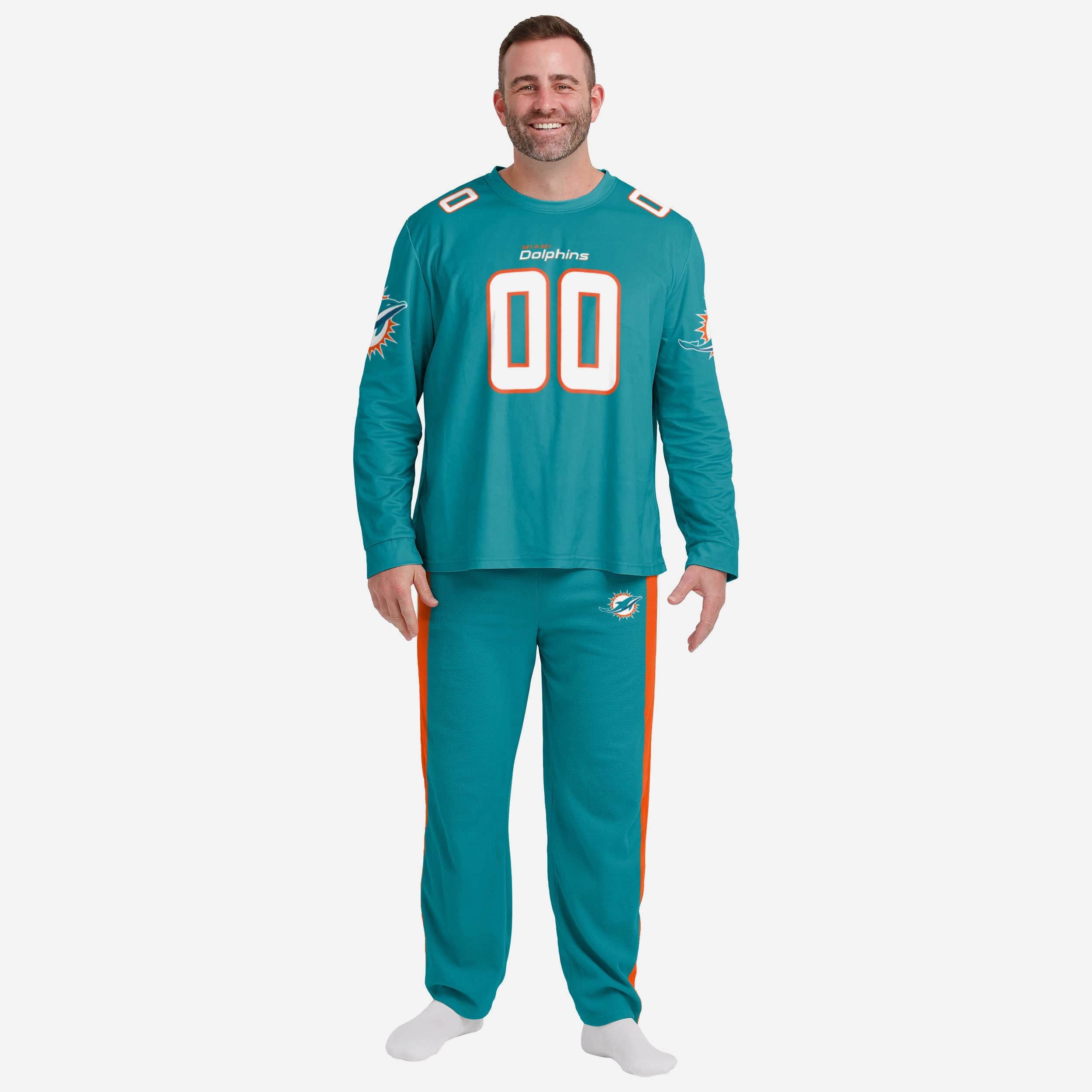 Miami Dolphins Gameday Ready Lounge Shirt - Image 3