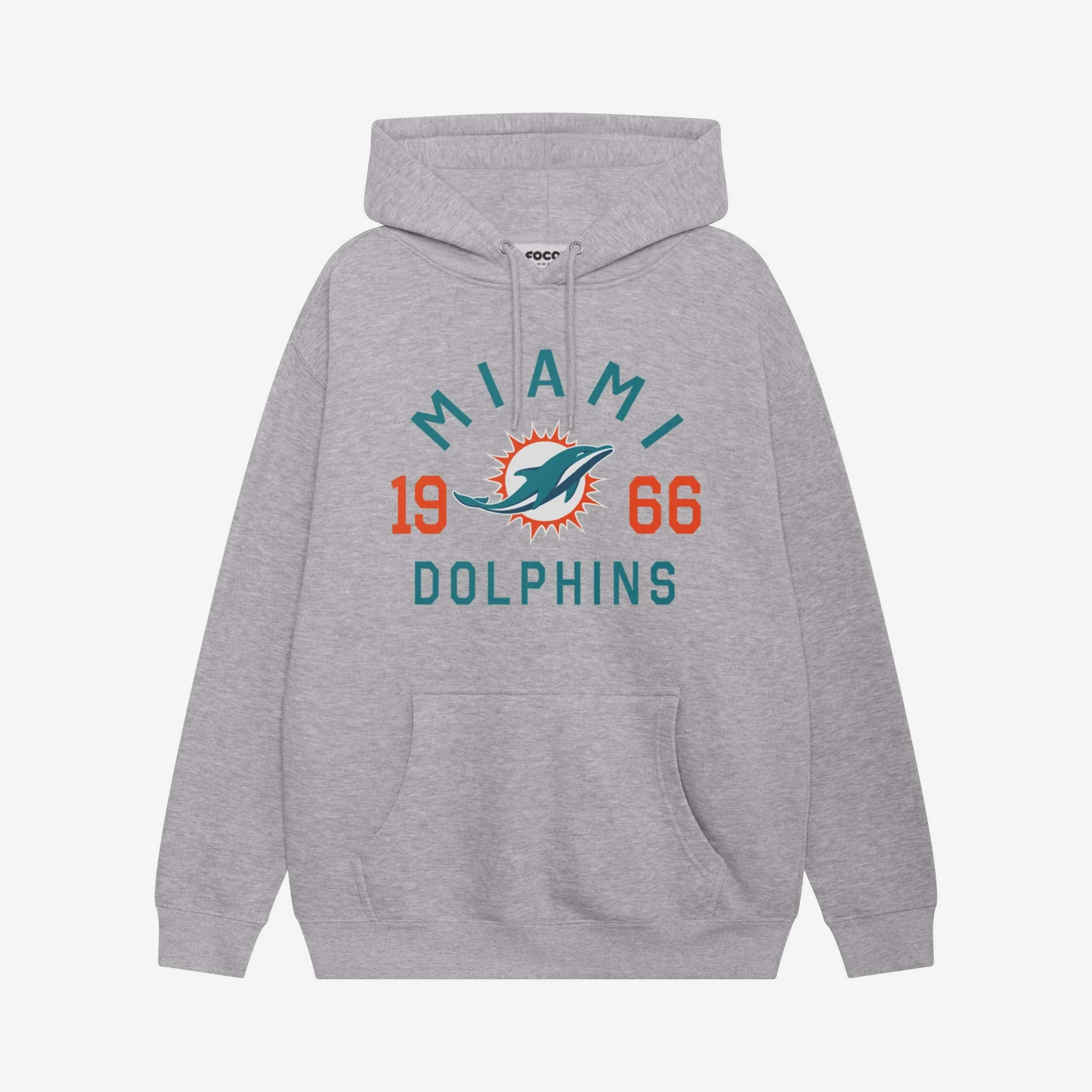 Miami Dolphins Heritage Print Hoodie - Image 3