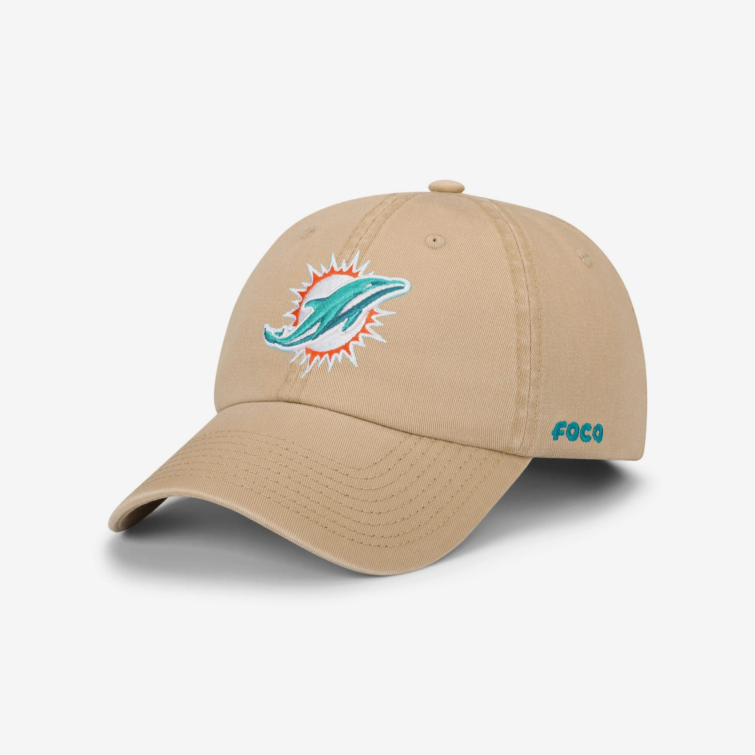 Miami Dolphins Khaki Primary Logo Casual Cap