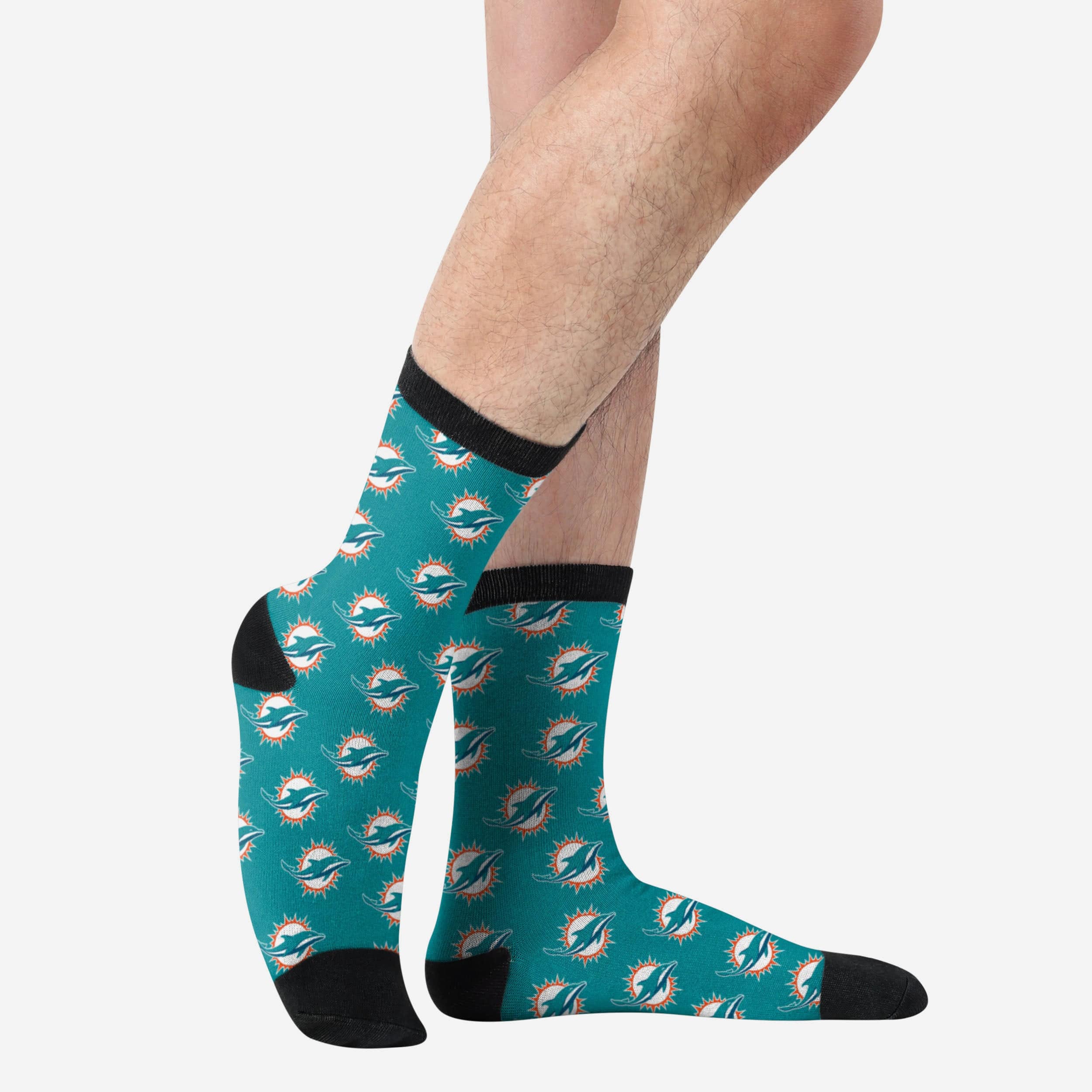 Miami Dolphins Logo Blast Socks - Image 2