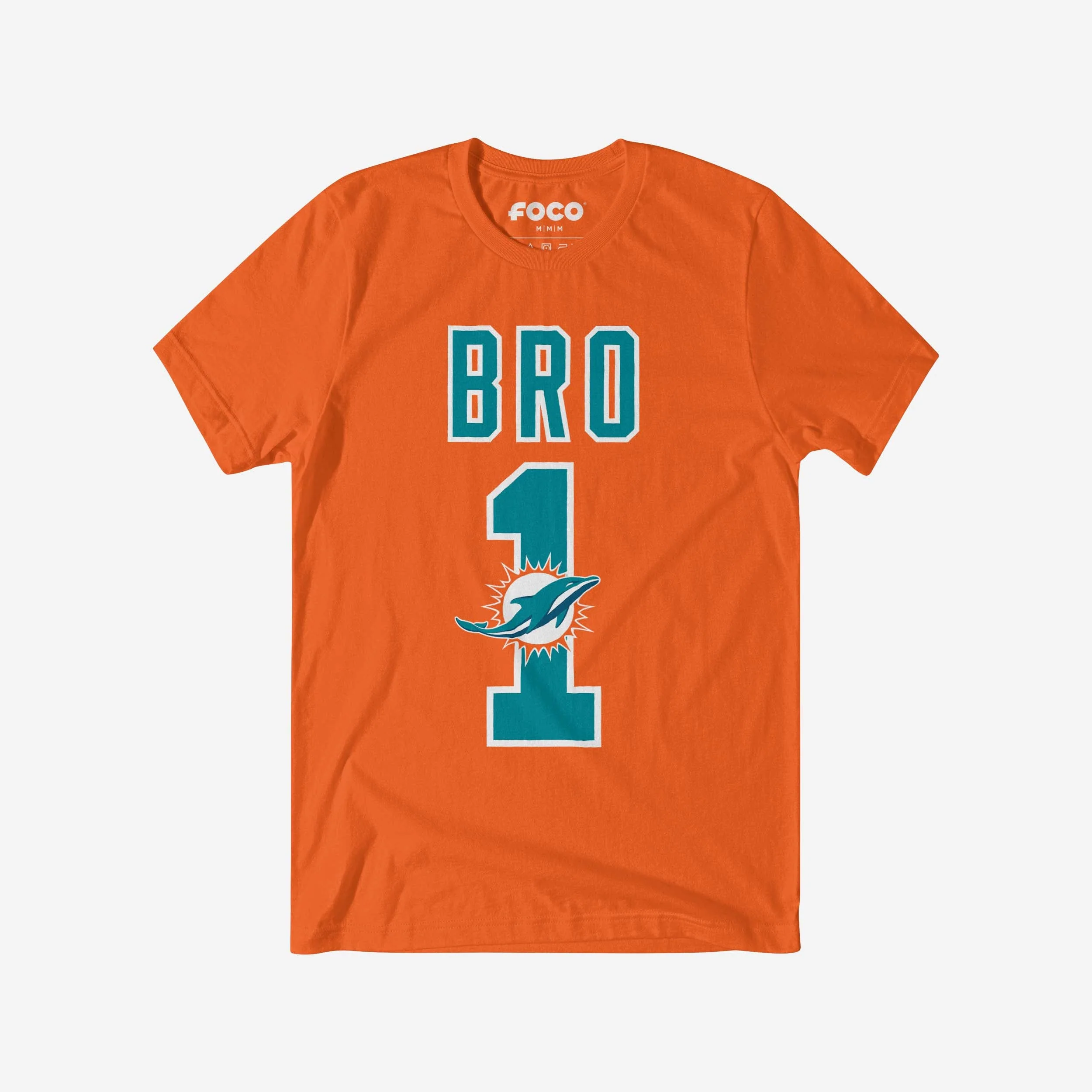 Miami Dolphins Number 1 Bro T-Shirt
