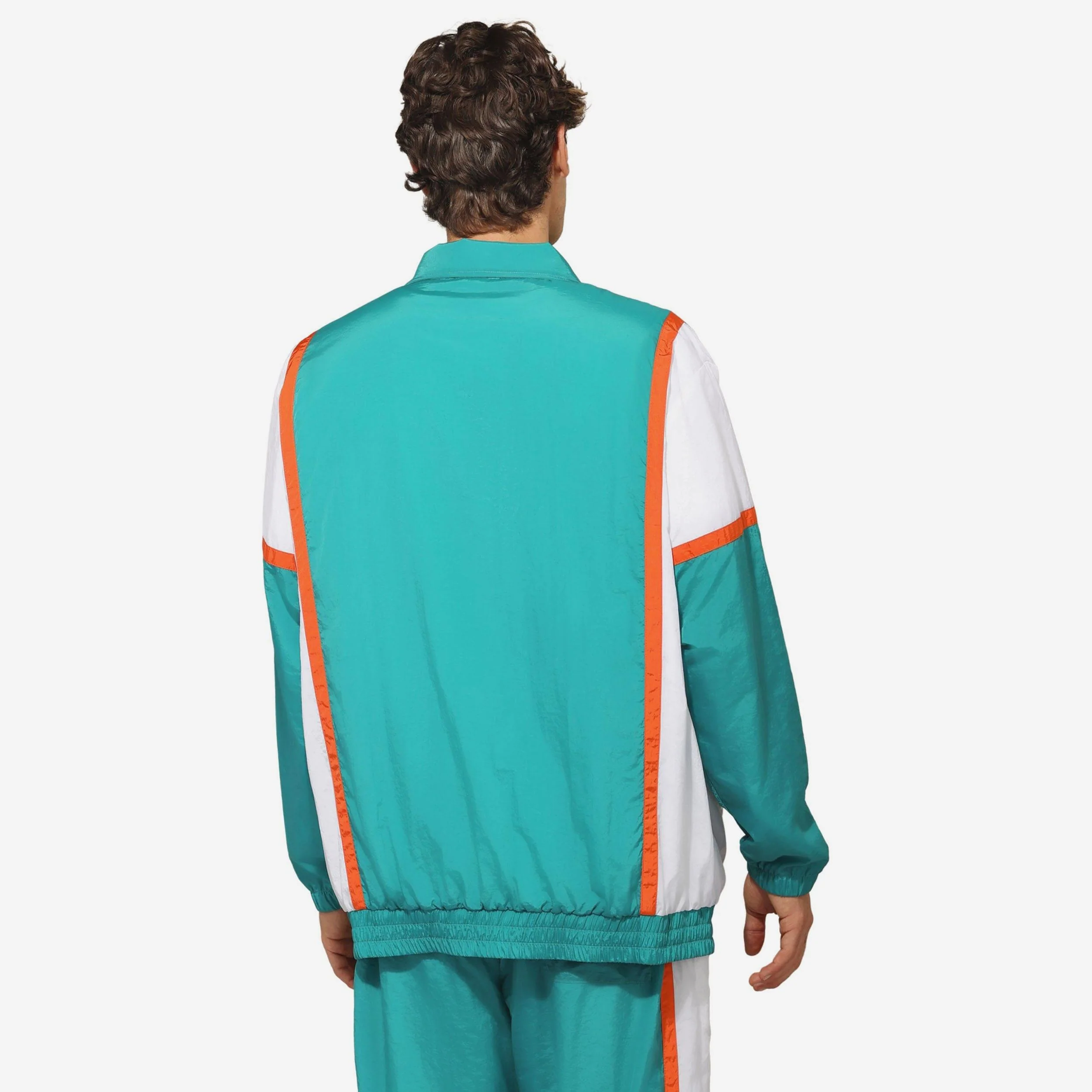 Miami Dolphins Nylon Crinkle Gameday Jacket - Image 2