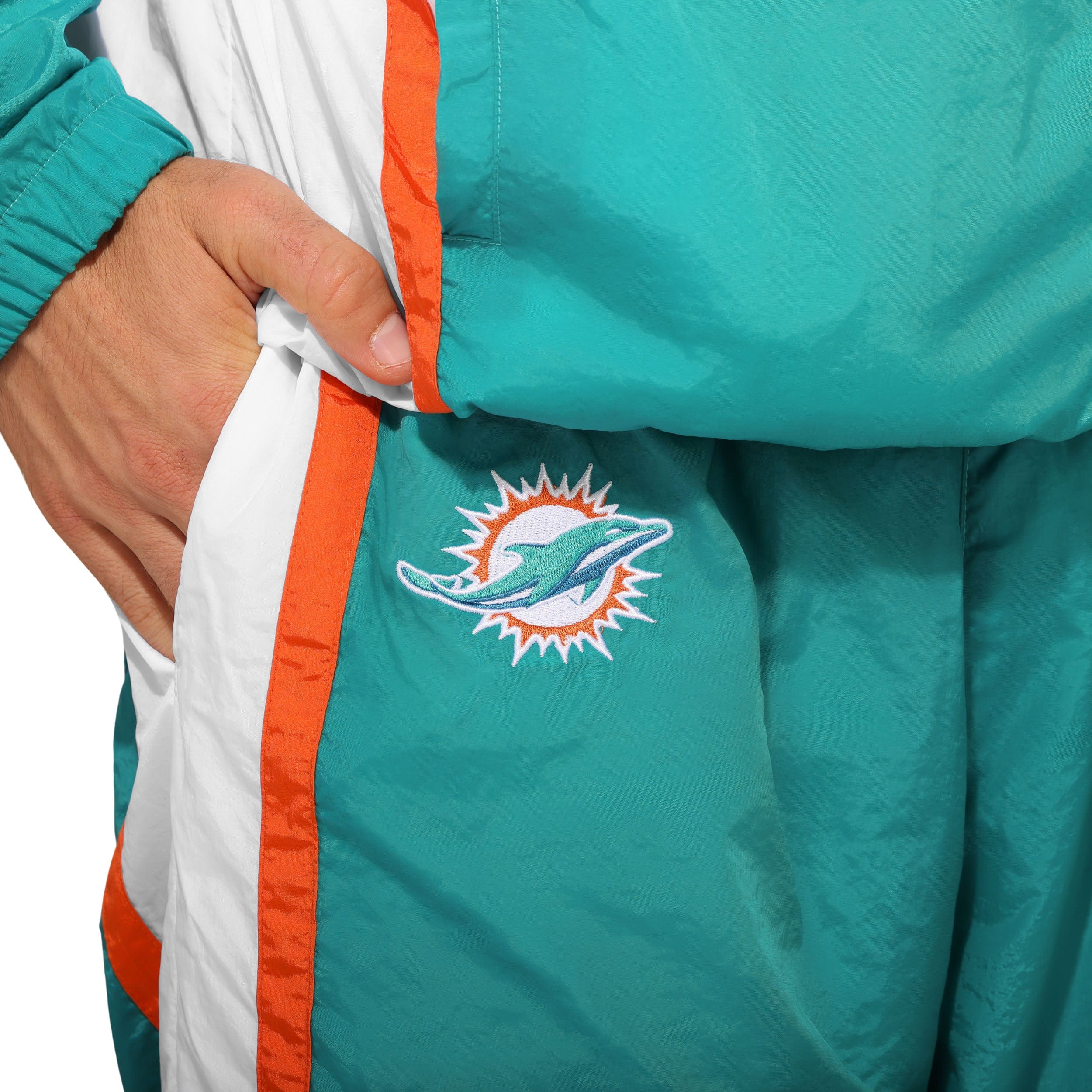 Miami Dolphins Nylon Crinkle Gameday Pants - Image 3