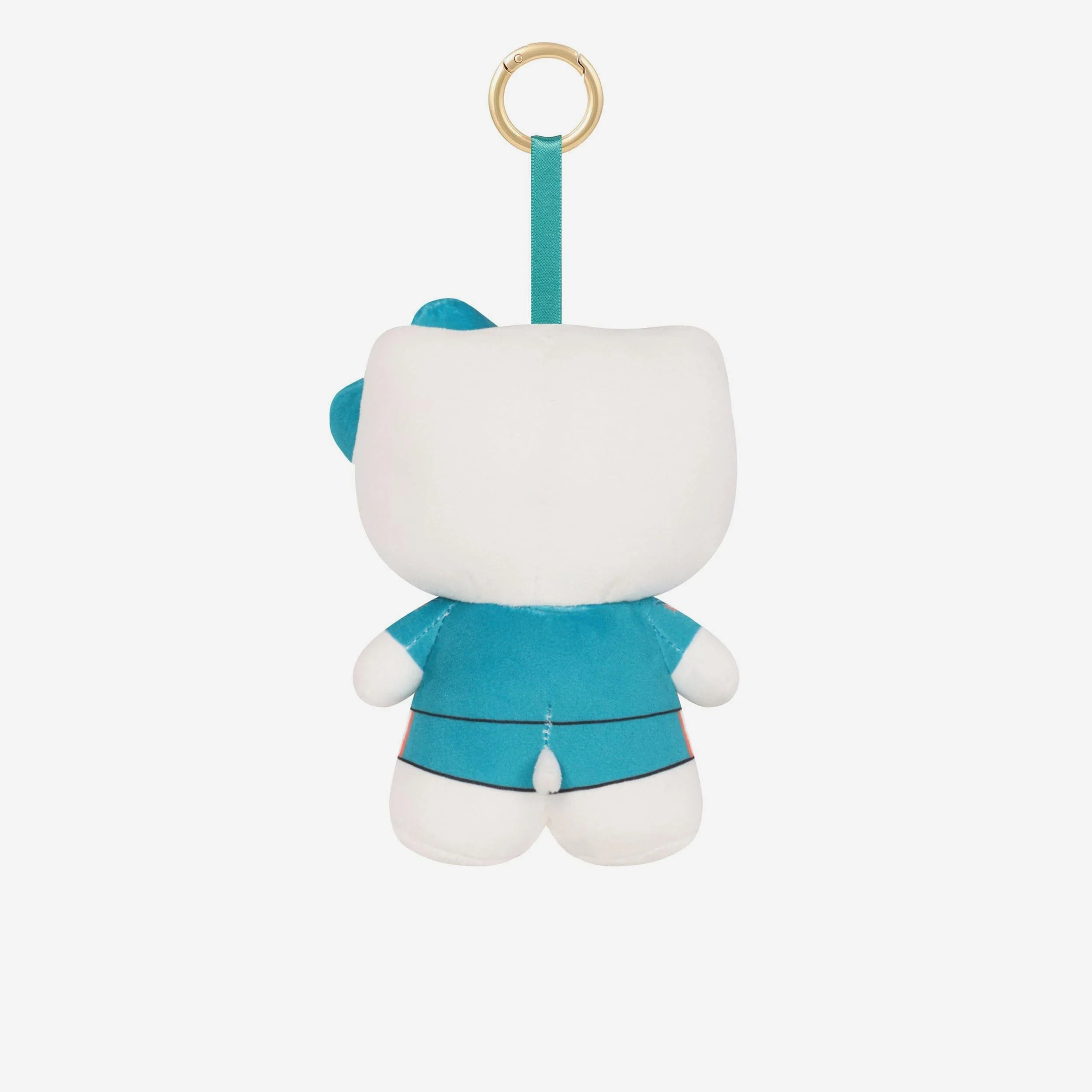 Miami Dolphins Plush Hello Kitty® Bag Charm Keychain - Image 4