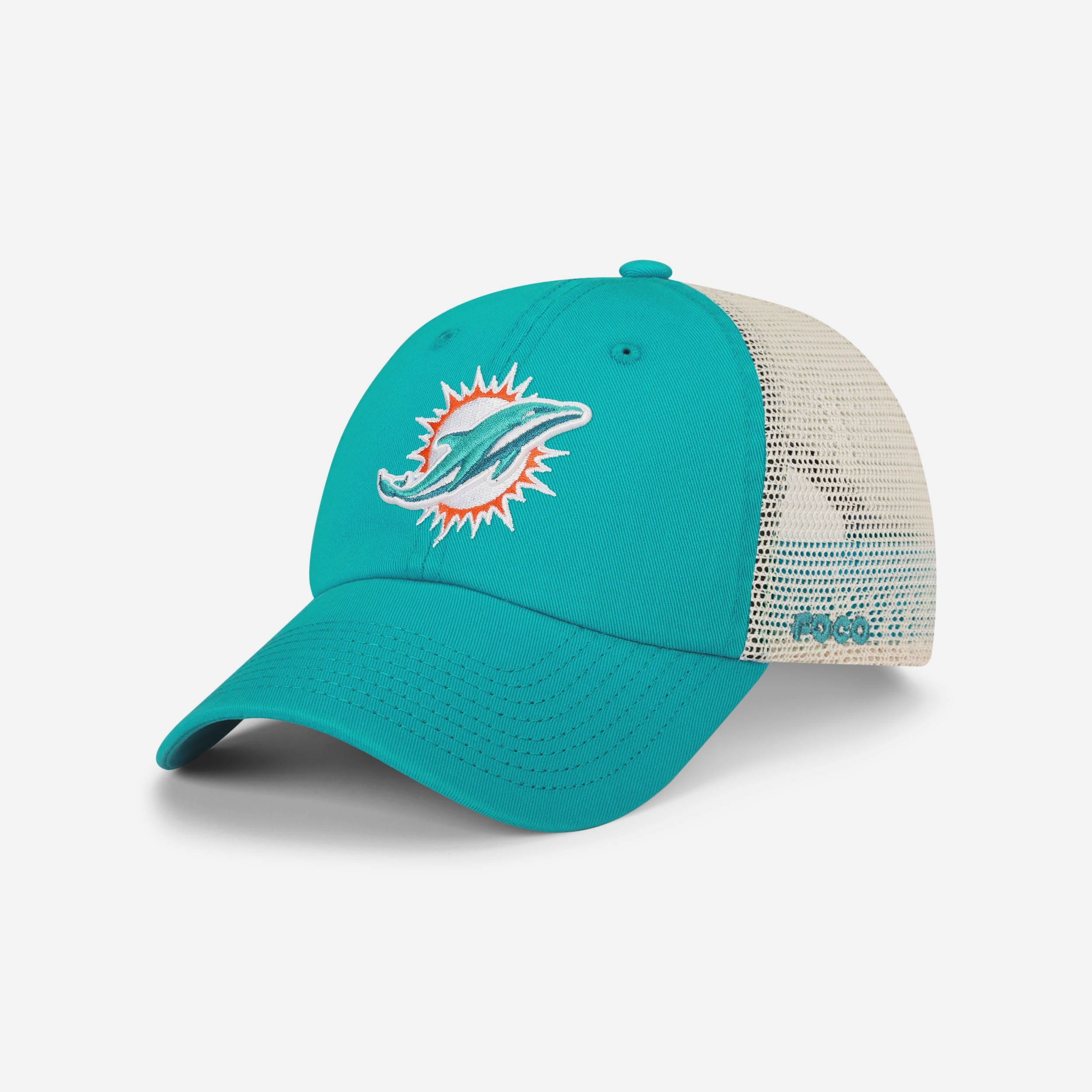 Miami Dolphins Primary Logo Casual Trucker Cap