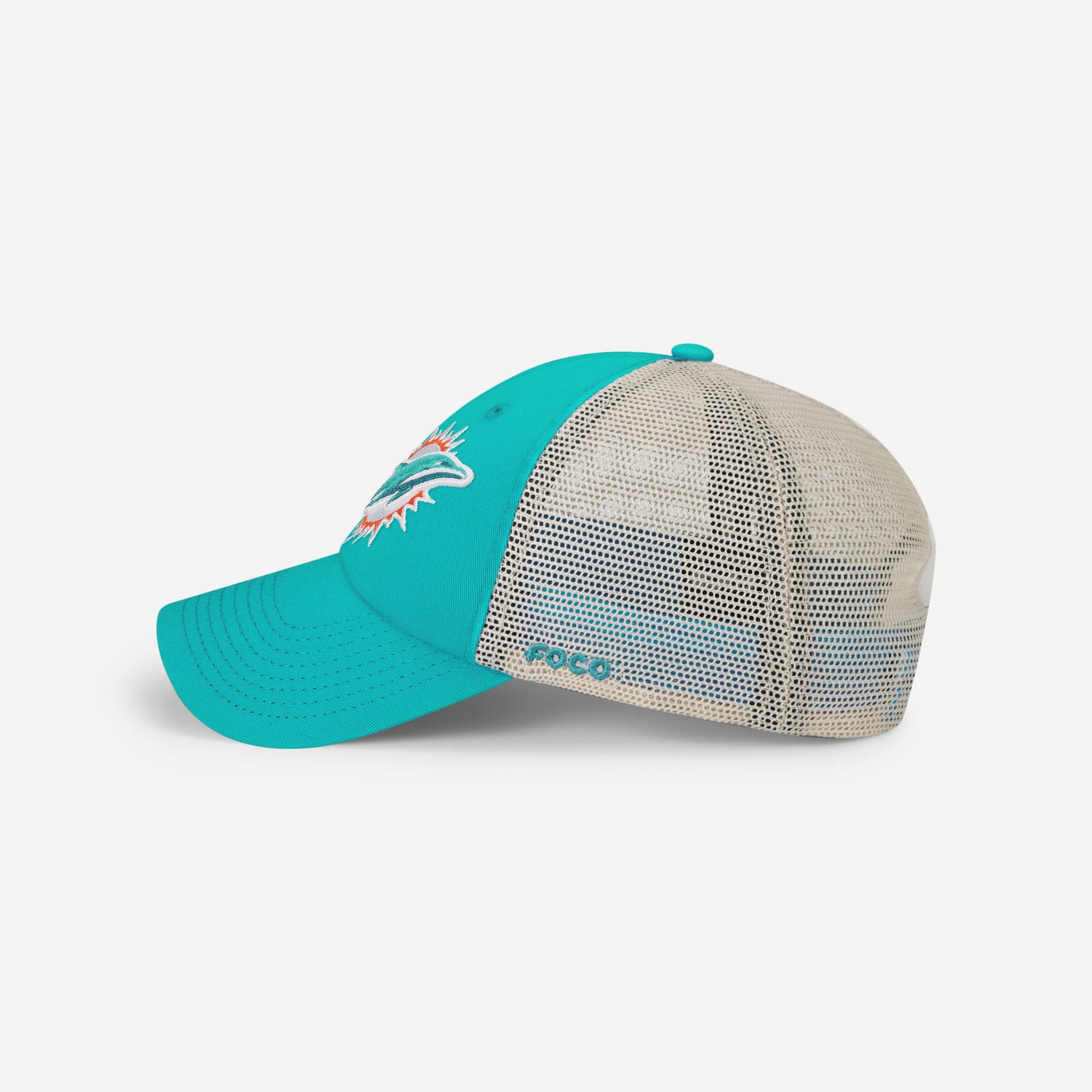 Miami Dolphins Primary Logo Casual Trucker Cap - Image 2