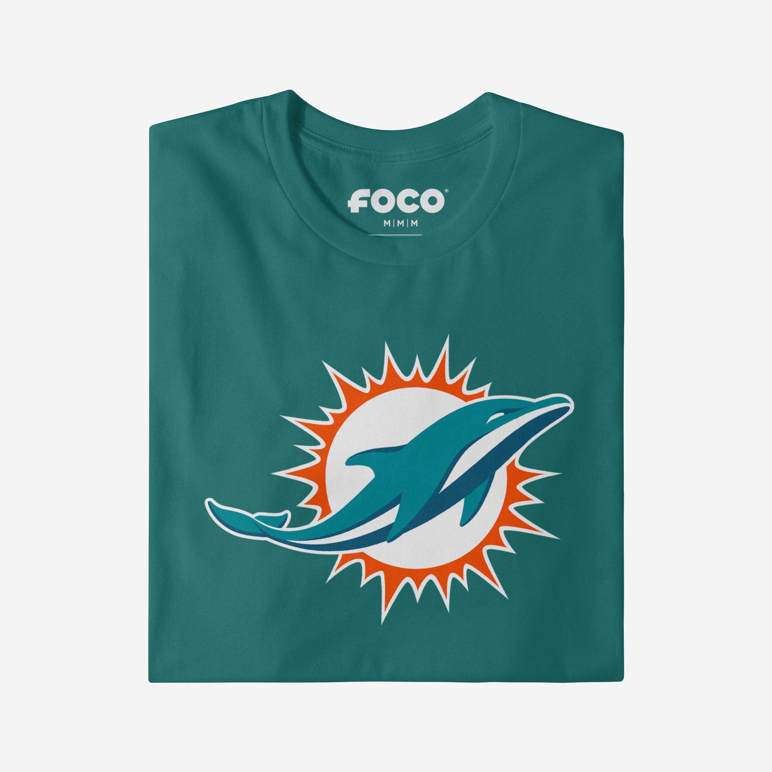 Miami Dolphins Primary Logo T-Shirt - Image 8