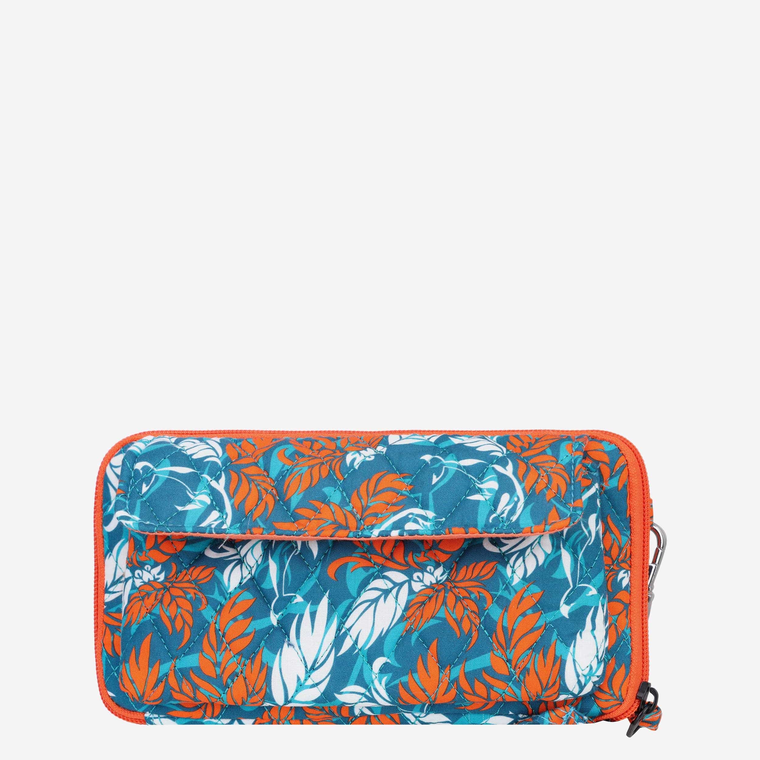 Miami Dolphins Quilted Printed Wristlet - Image 3