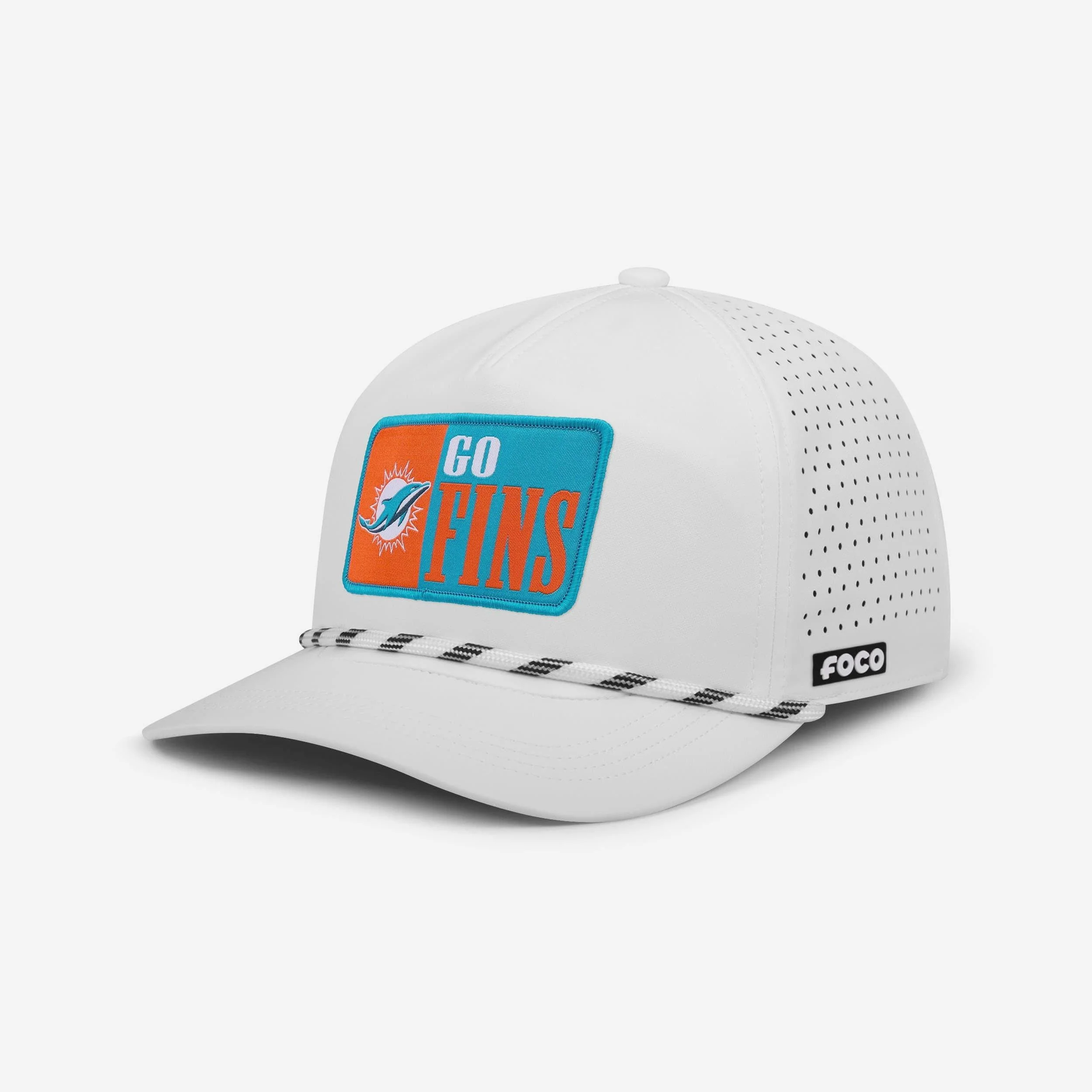 Miami Dolphins Slogan Patch Poly Pro Marquee RF Cap