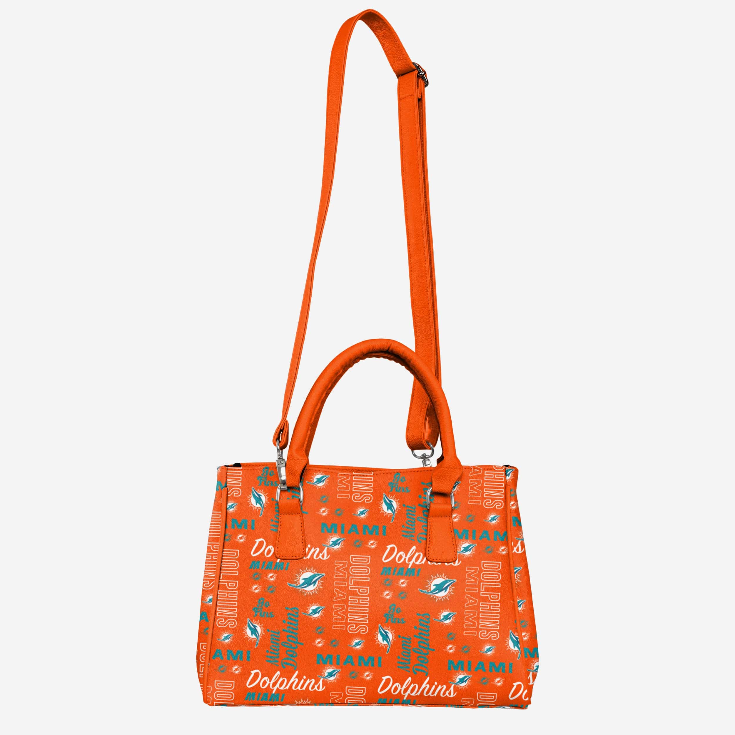 Miami Dolphins Spirited Style Printed Collection Purse - Image 5