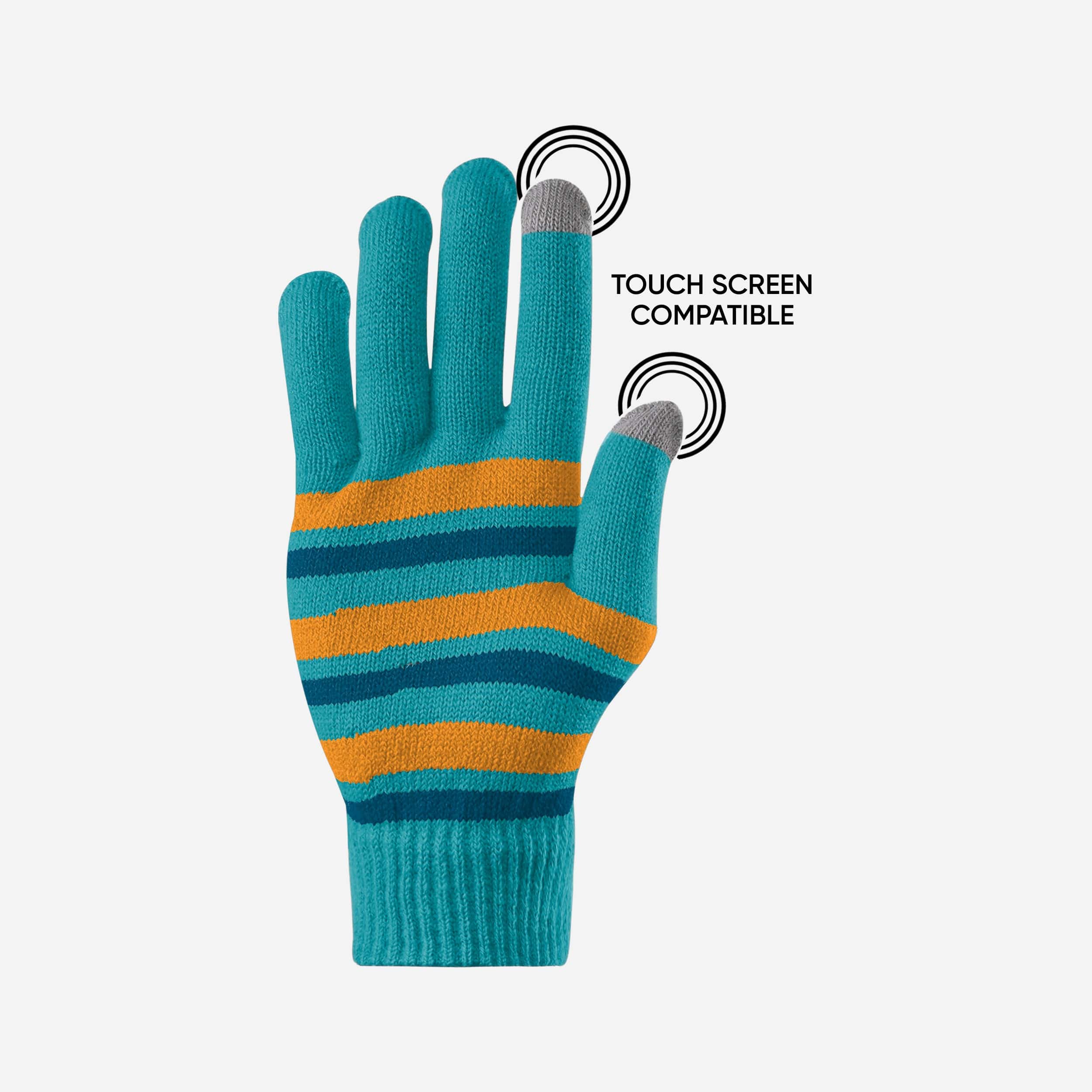 Miami Dolphins Stretch Gloves - Image 3