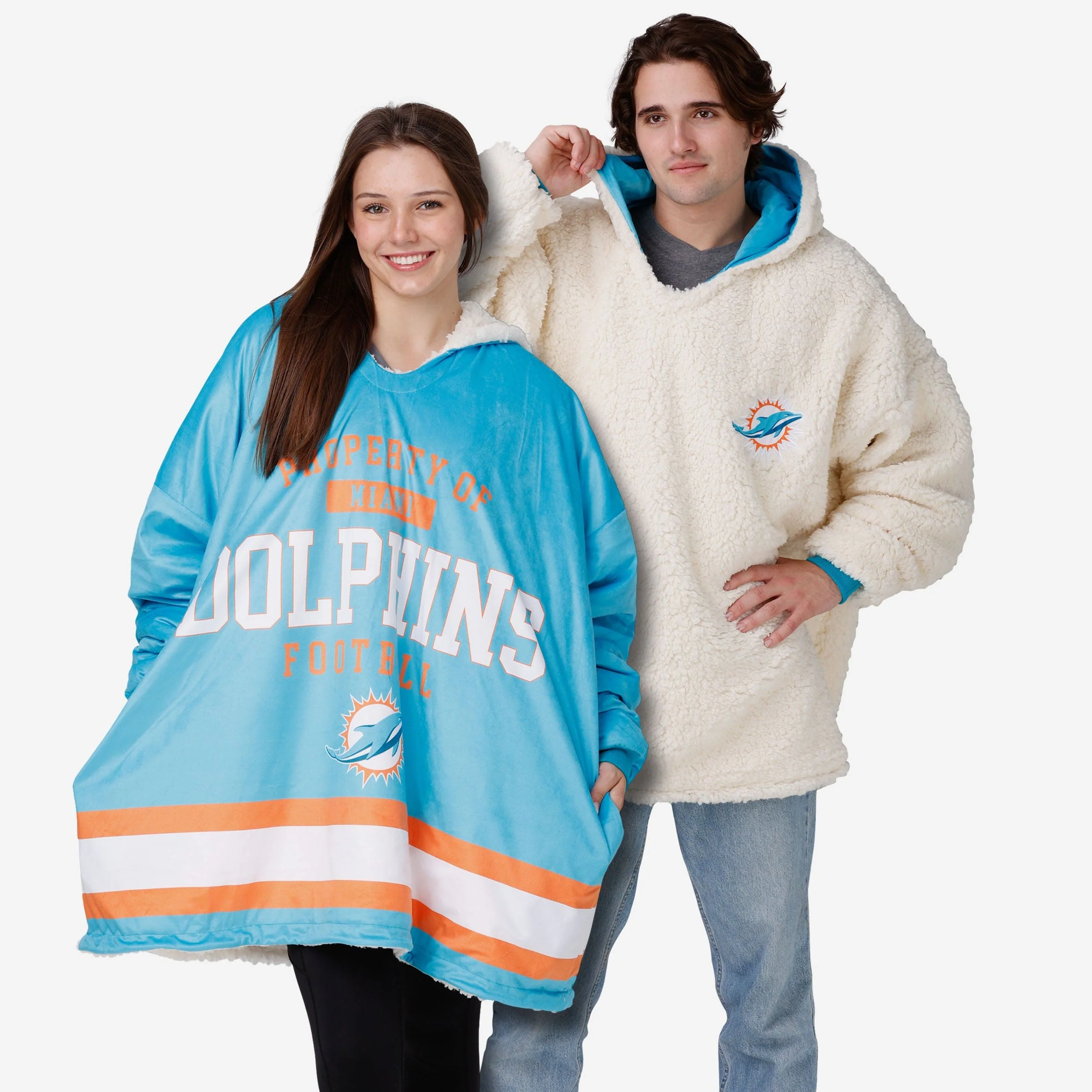Miami Dolphins Team Color Property Of Hoodeez