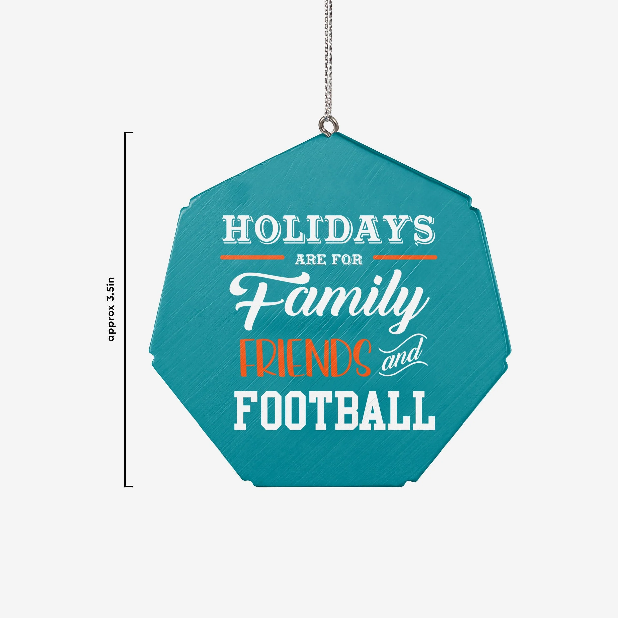 Miami Dolphins Team Wheel Ornament - Image 2