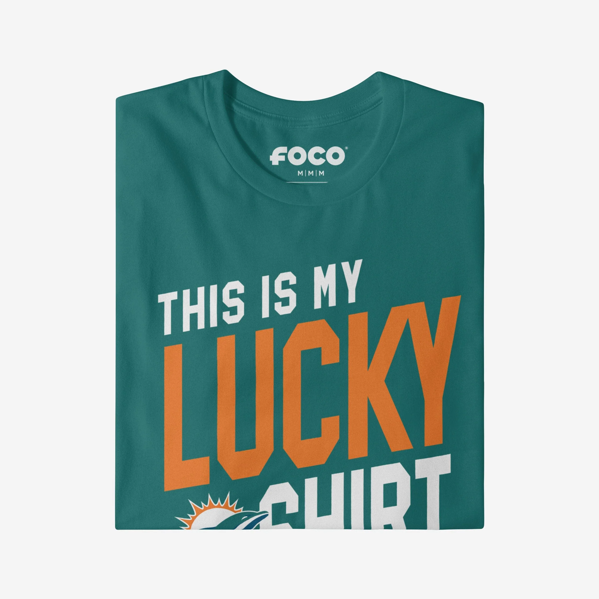 Miami Dolphins This Is My Lucky T-Shirt - Image 3