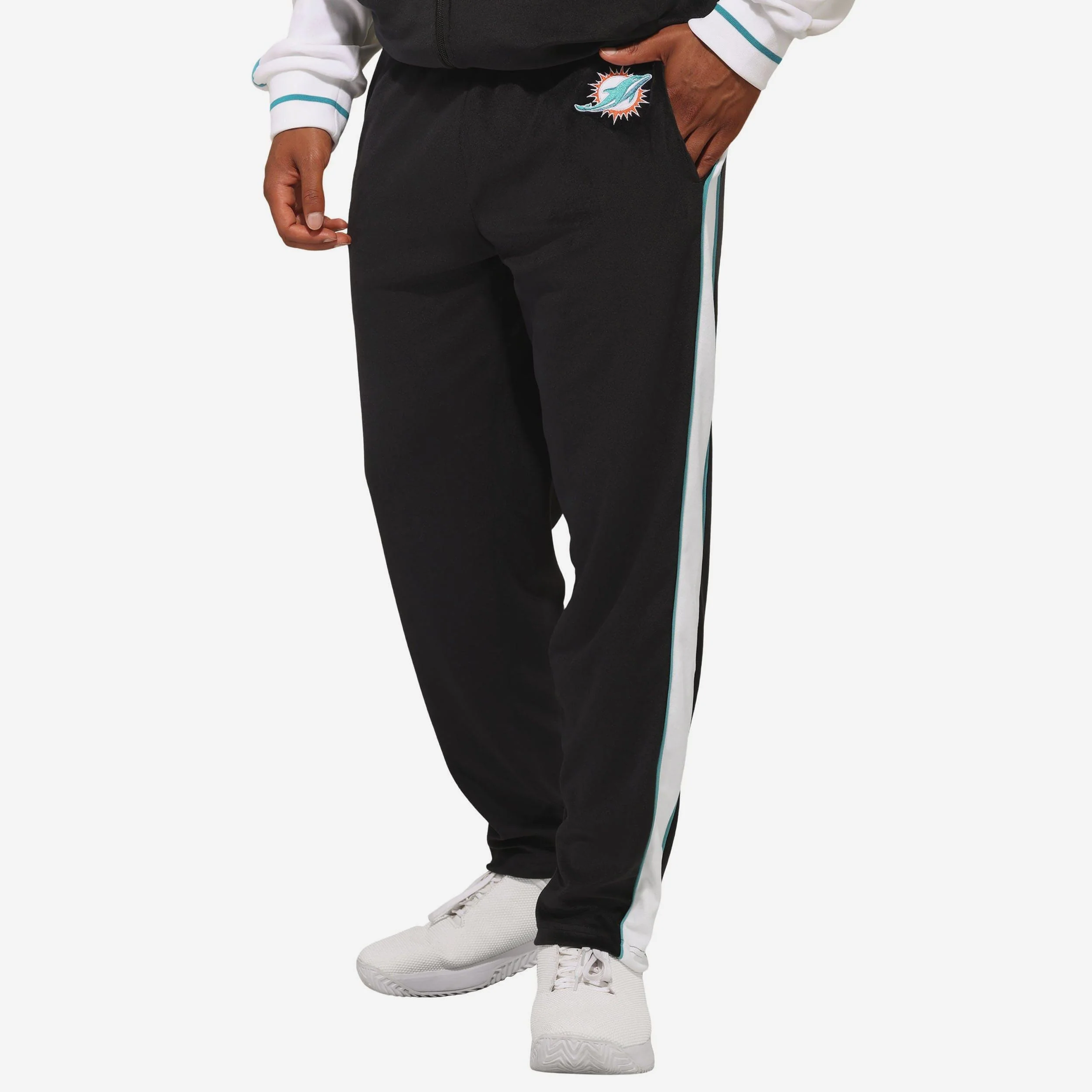 Miami Dolphins Two Tone Velour Pants