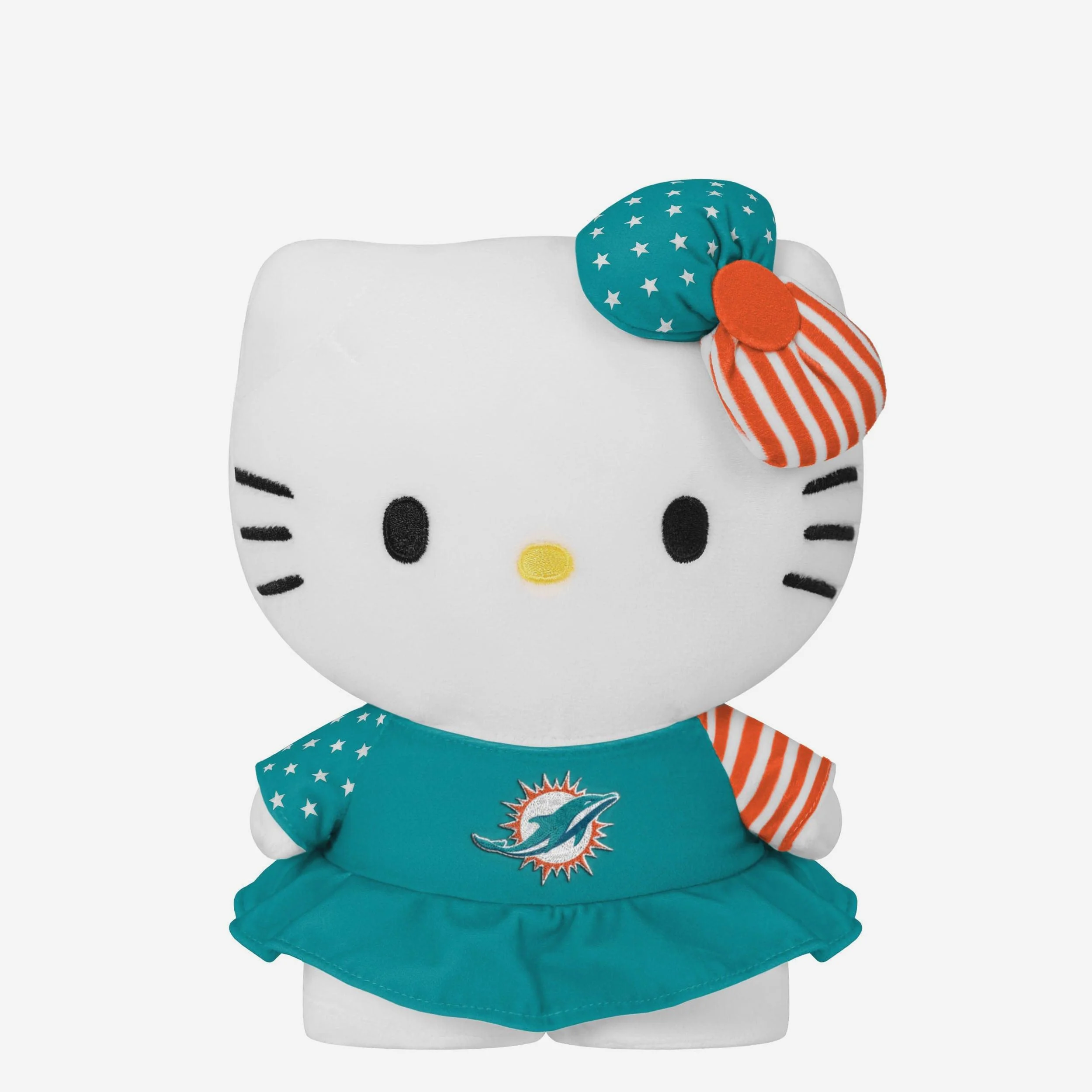 Miami Dolphins USA Bow Hello Kitty® Americana Plush