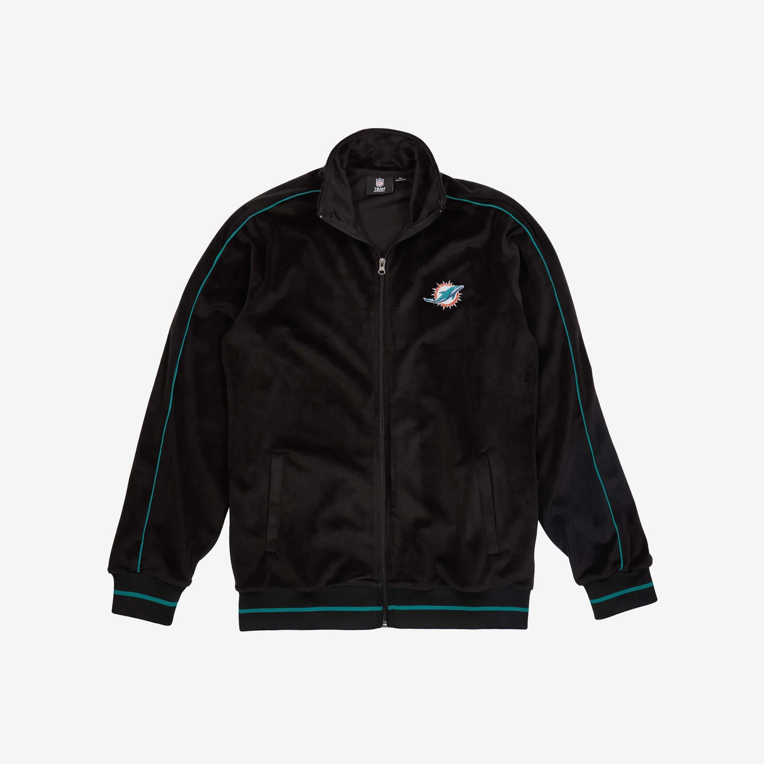Miami Dolphins Velour Zip Up Top - Image 6