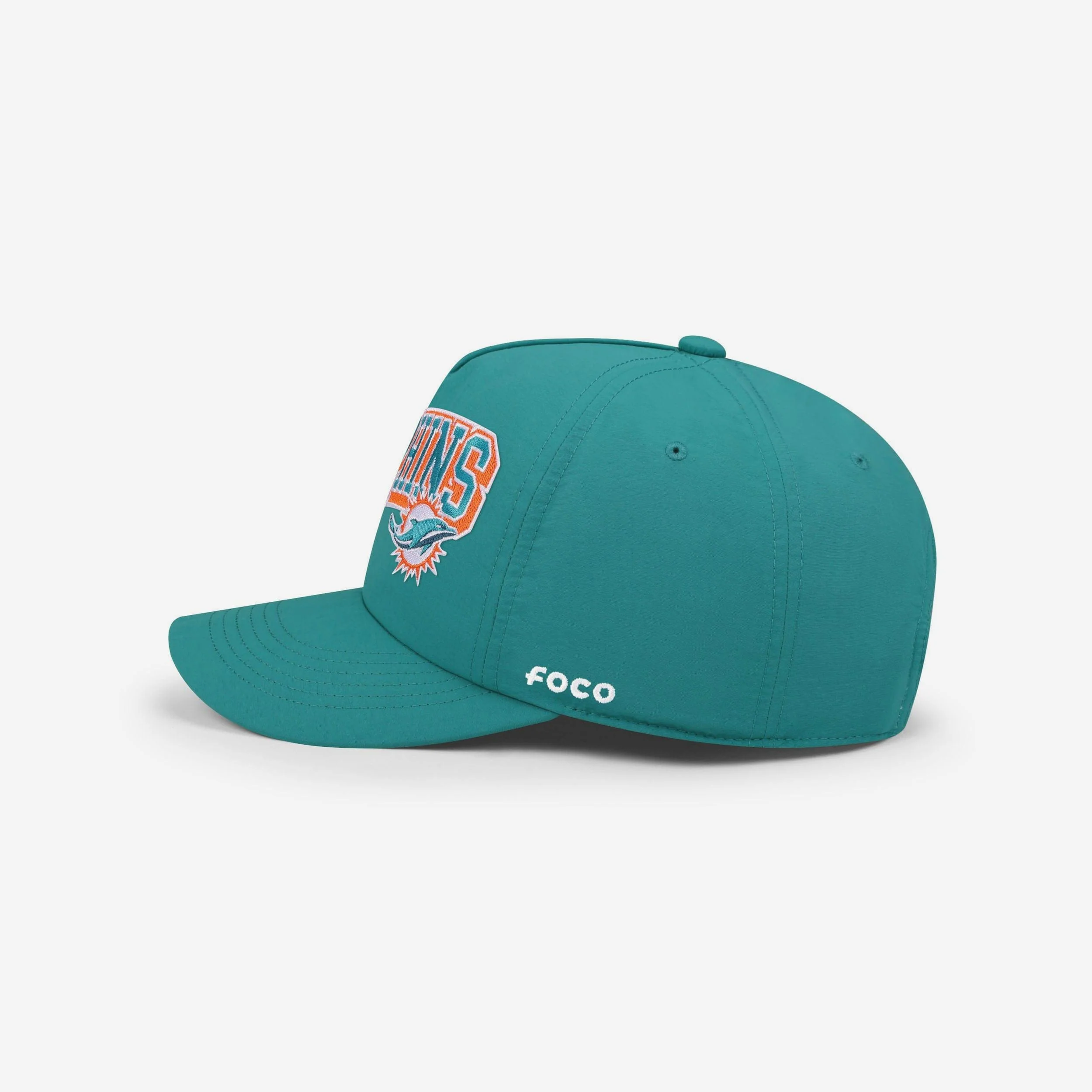 Miami Dolphins Wavy Wordmark Poly Marquee RF Cap - Image 2