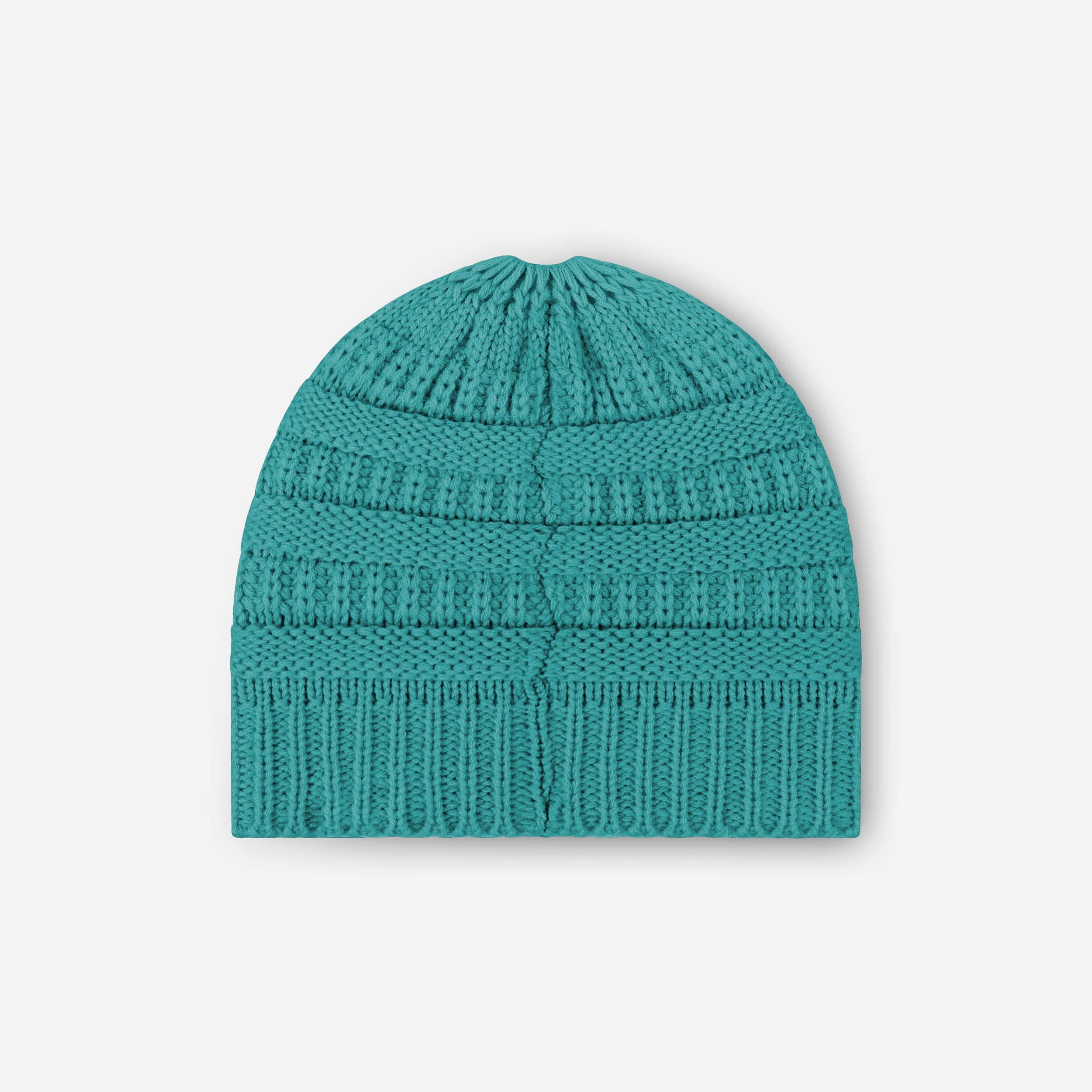 Miami Dolphins Womens Solid Ponytail Beanie - Image 2