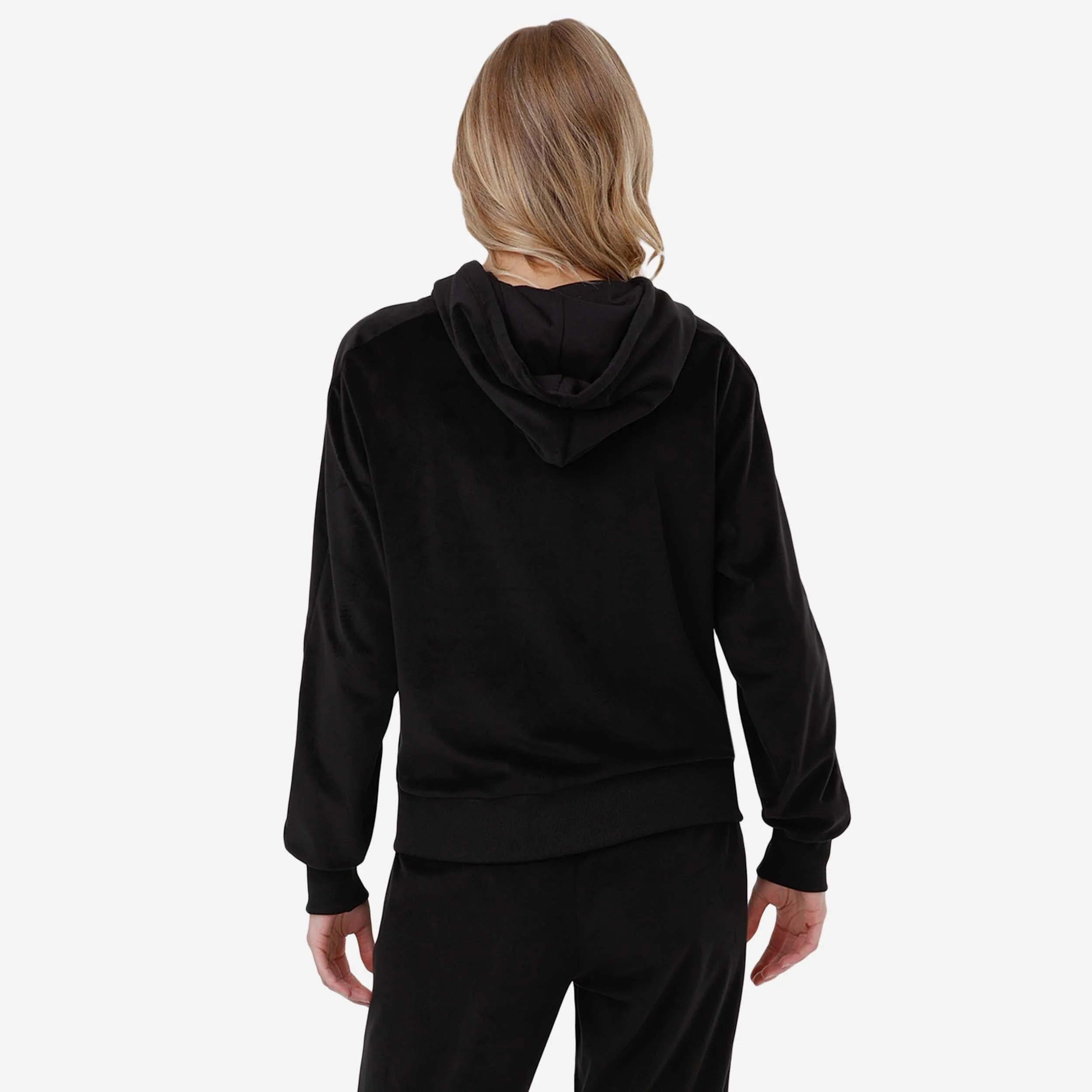 Miami Dolphins Womens Velour Zip Up Top - Image 2