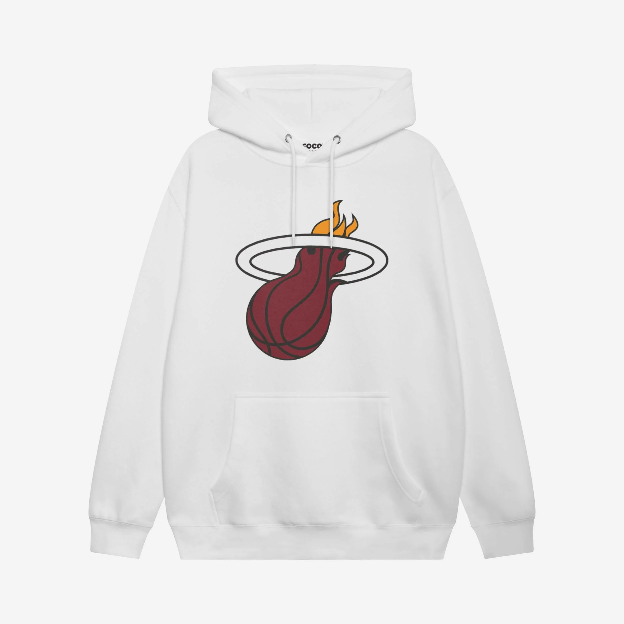 Miami Heat Primary Logo Hoodie - Image 3