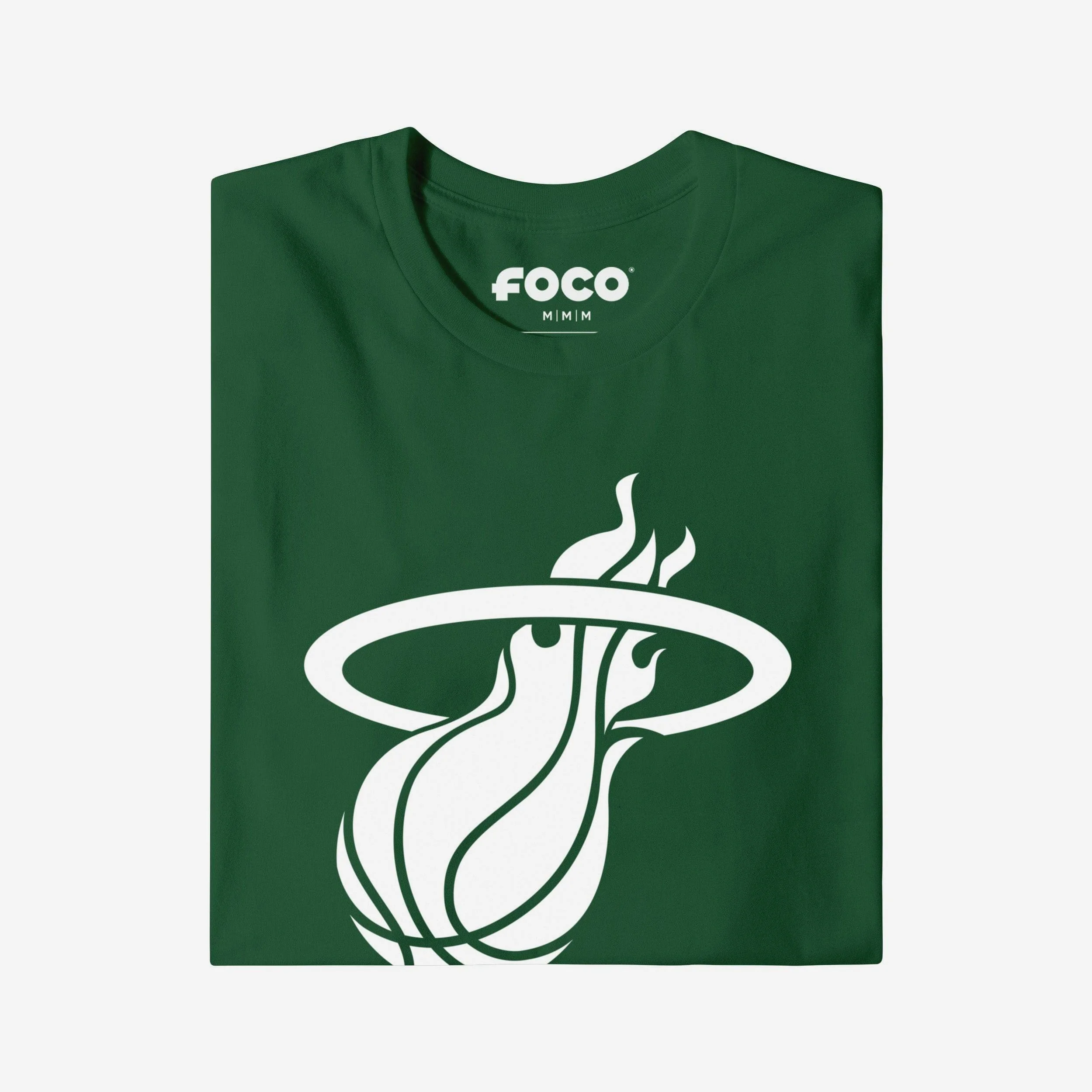Miami Heat White Logo T-Shirt - Image 3