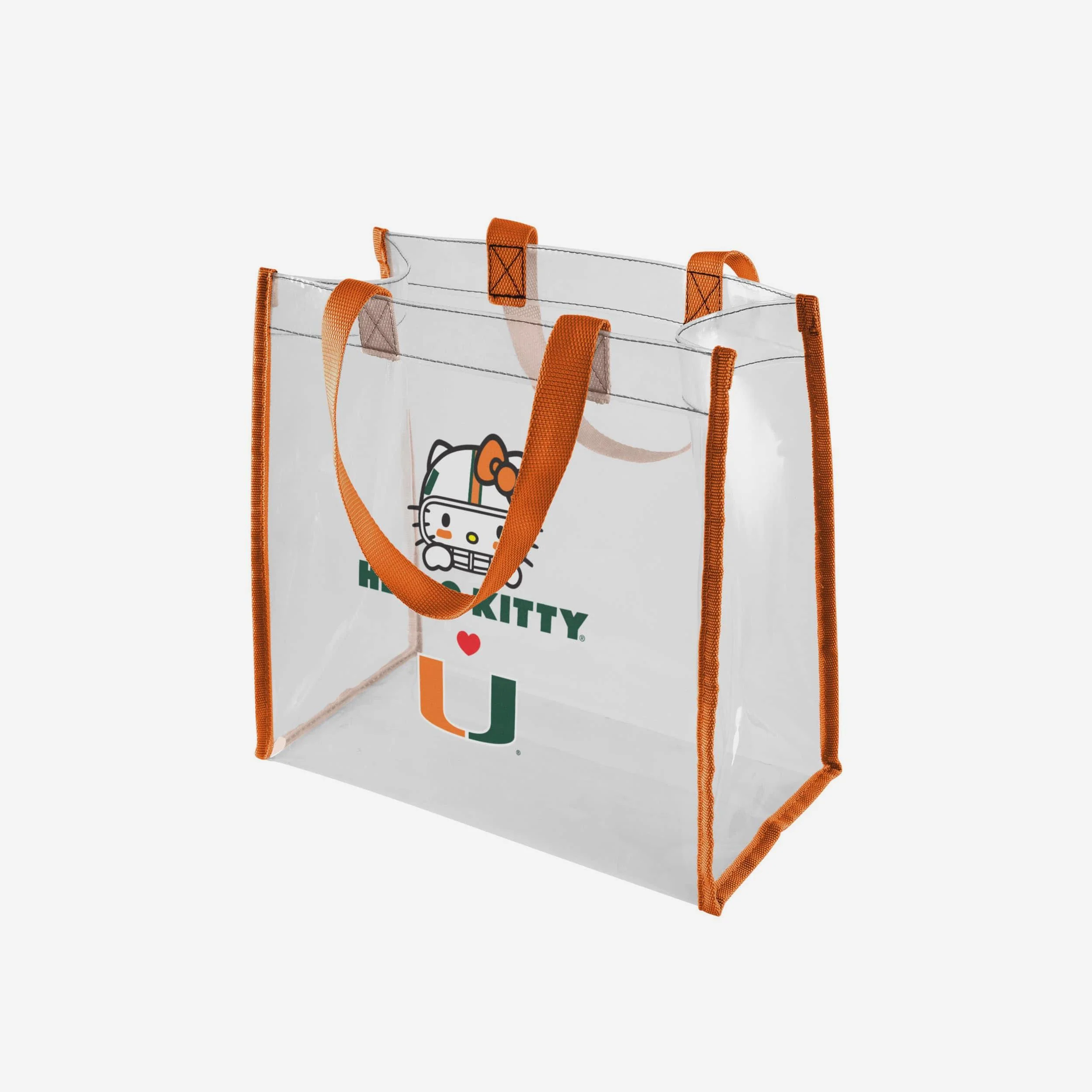 Miami Hurricanes Hello Kitty® Clear Tote Bag - Image 3