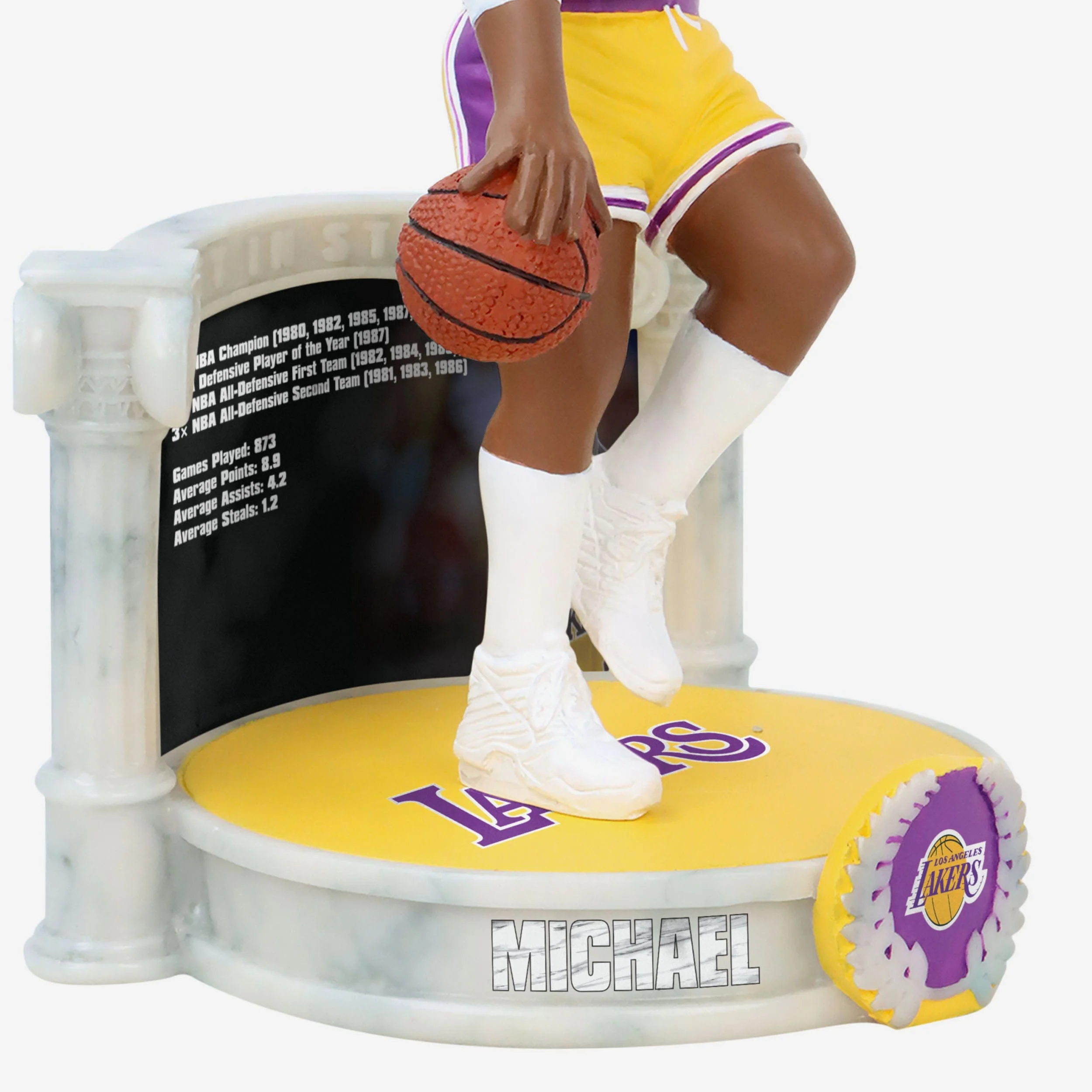 Michael Cooper Los Angeles Lakers Career Retrospective Bobblehead - Image 3