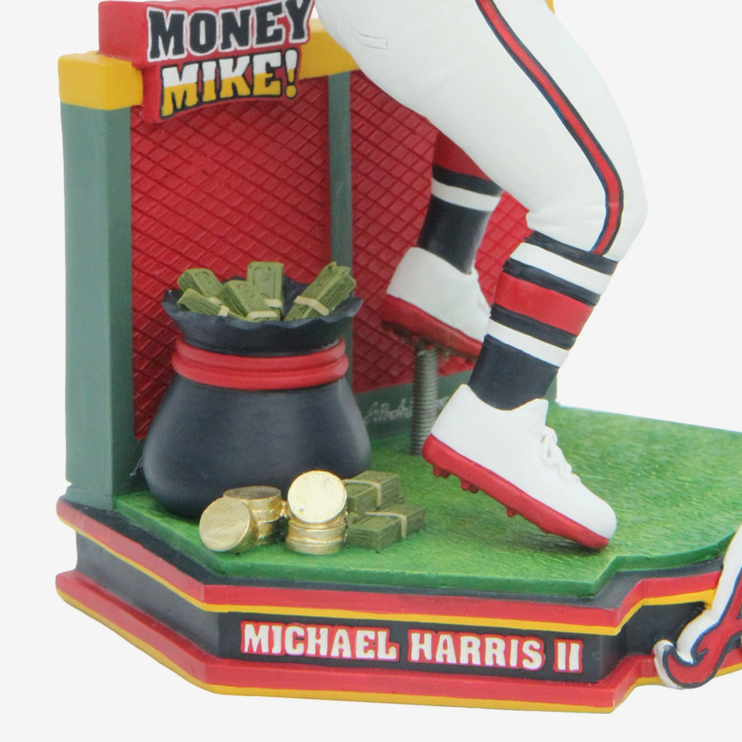 Michael Harris II Atlanta Braves 2023 NLDS Game-Ending Catch Bobblehead - Image 3