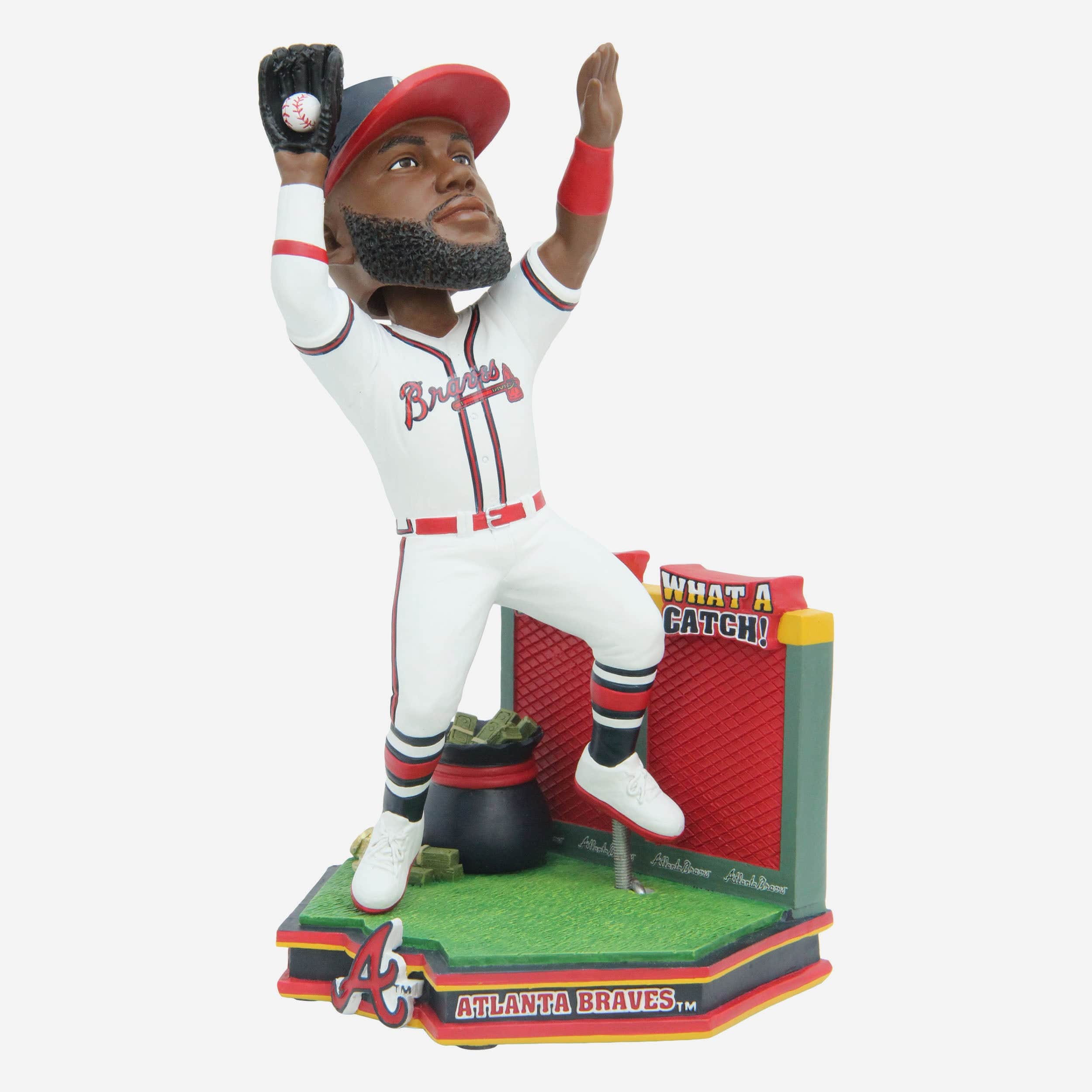 Michael Harris II Atlanta Braves 2023 NLDS Game-Ending Catch Bobblehead - Image 4