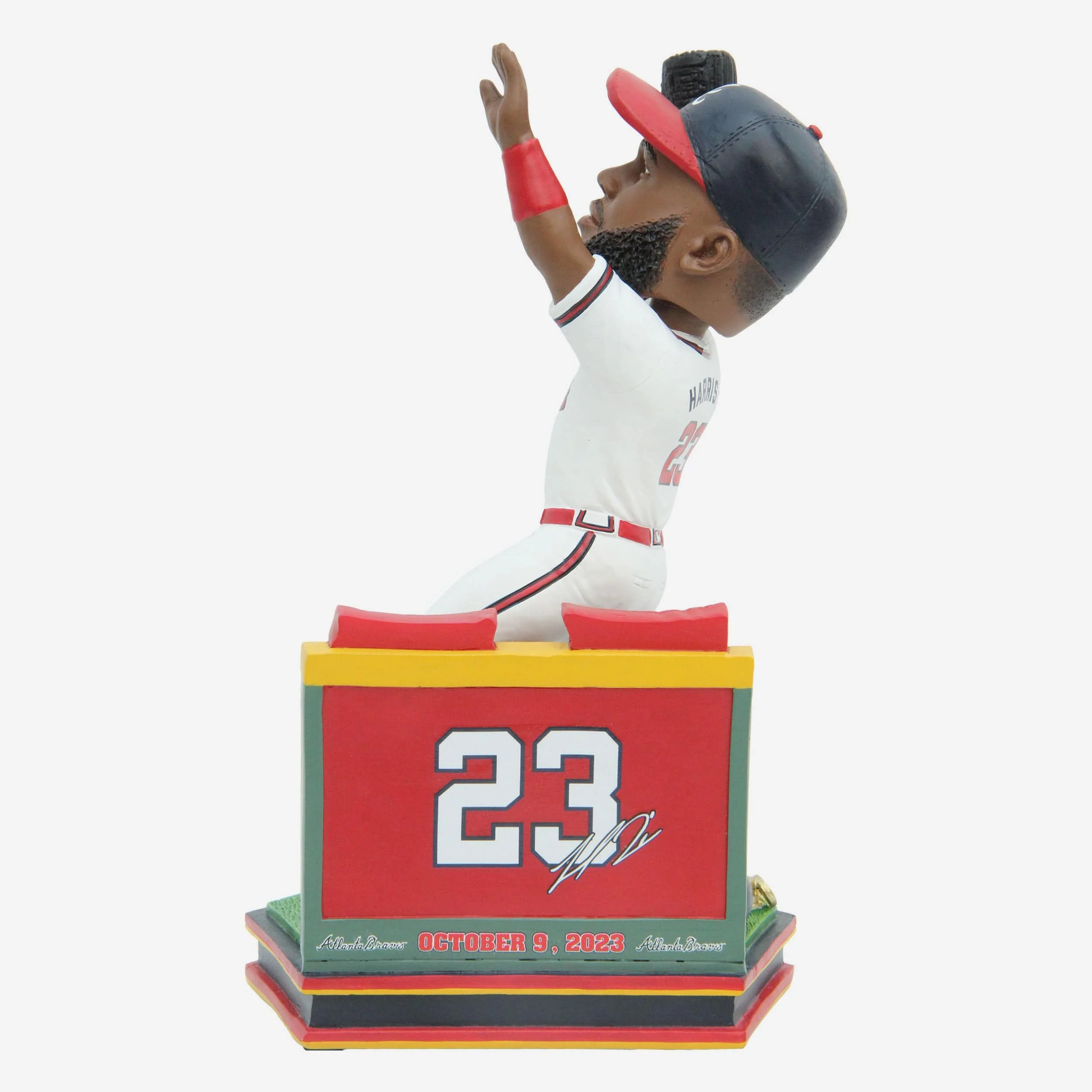 Michael Harris II Atlanta Braves 2023 NLDS Game-Ending Catch Bobblehead - Image 5