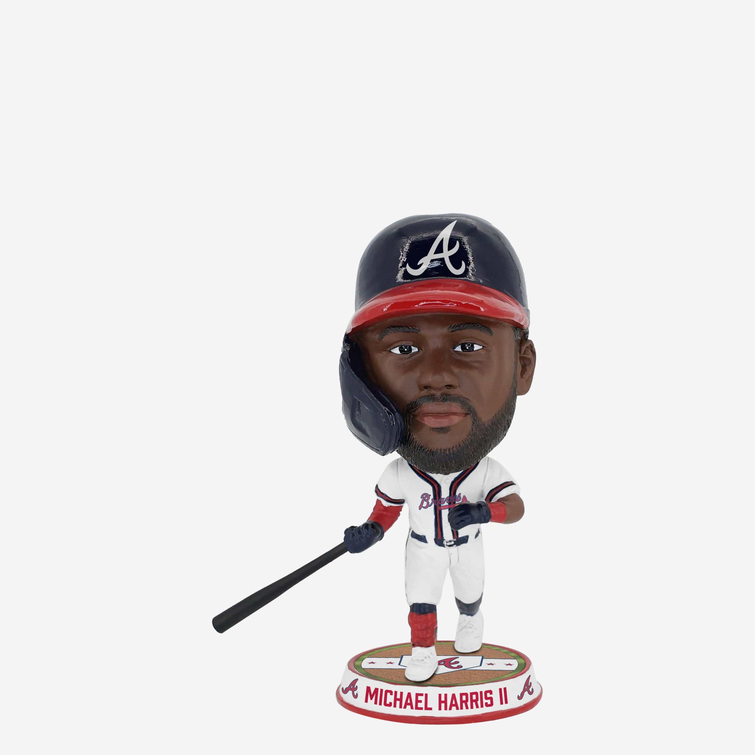 Michael Harris II Atlanta Braves Field Stripe Mini Bighead Bobblehead