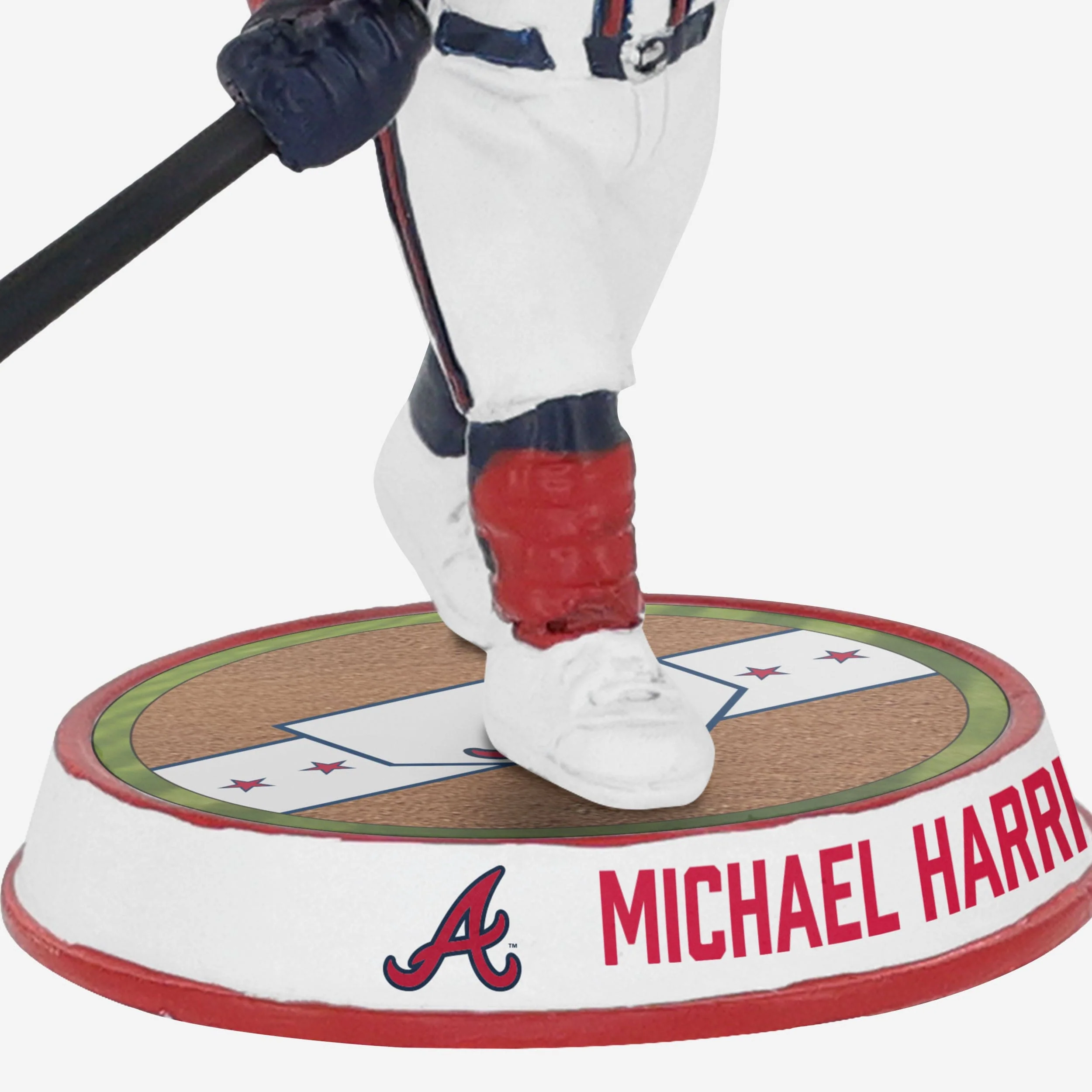 Michael Harris II Atlanta Braves Field Stripe Mini Bighead Bobblehead - Image 3
