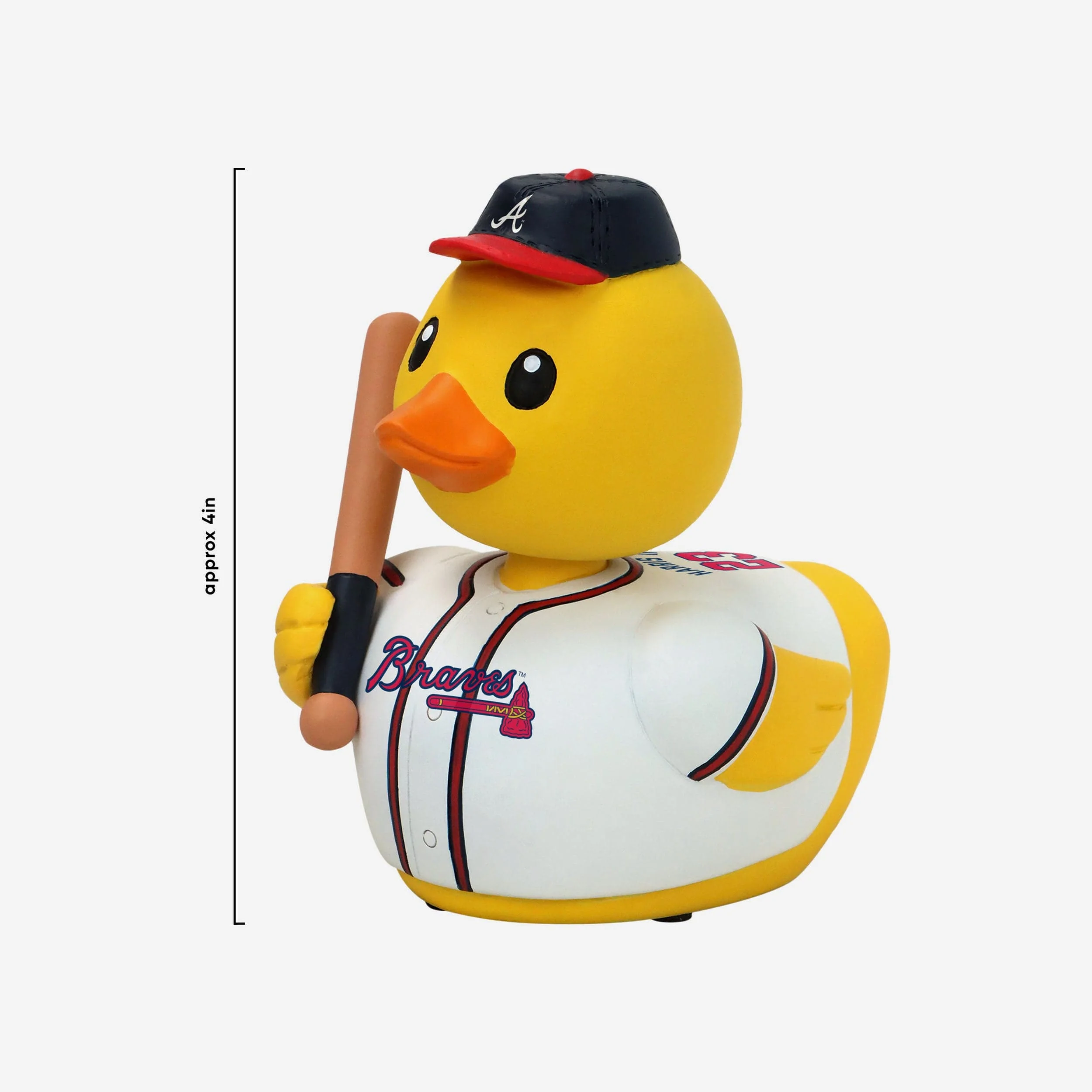 Michael Harris II Atlanta Braves Player Bobble Duck Mini Bobblehead - Image 4