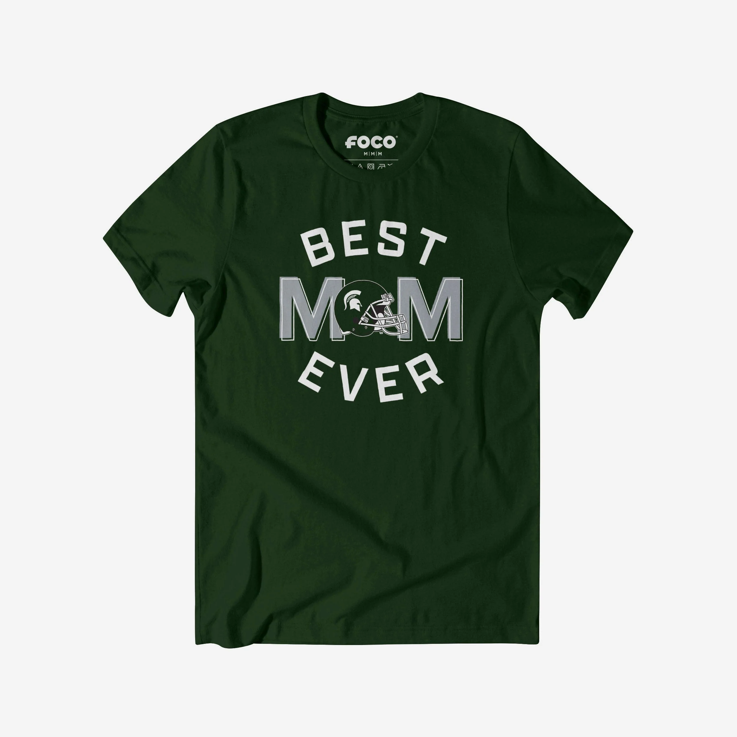 Michigan State Spartans Best Mom Ever Arched T-Shirt