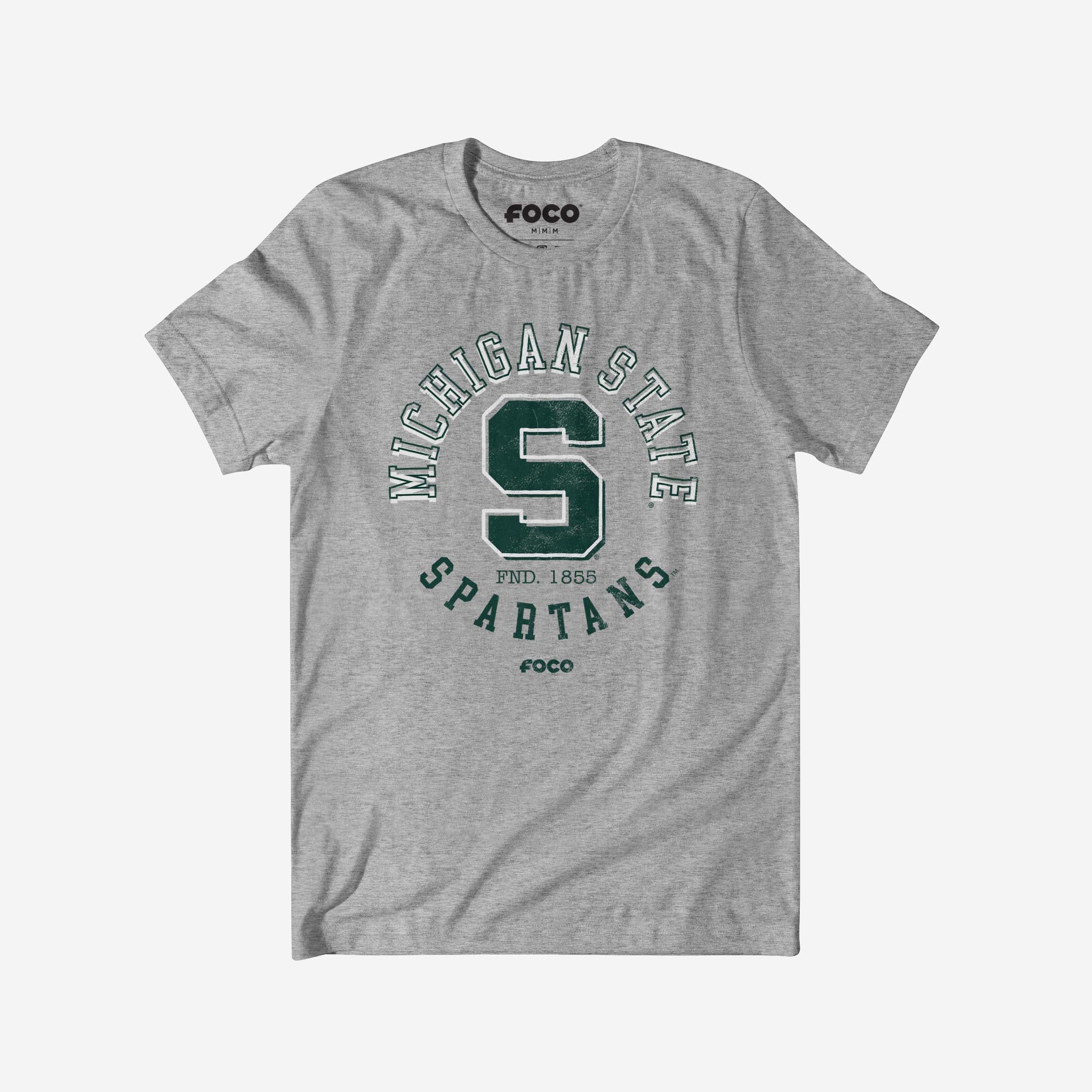 Michigan State Spartans Circle Vintage T-Shirt