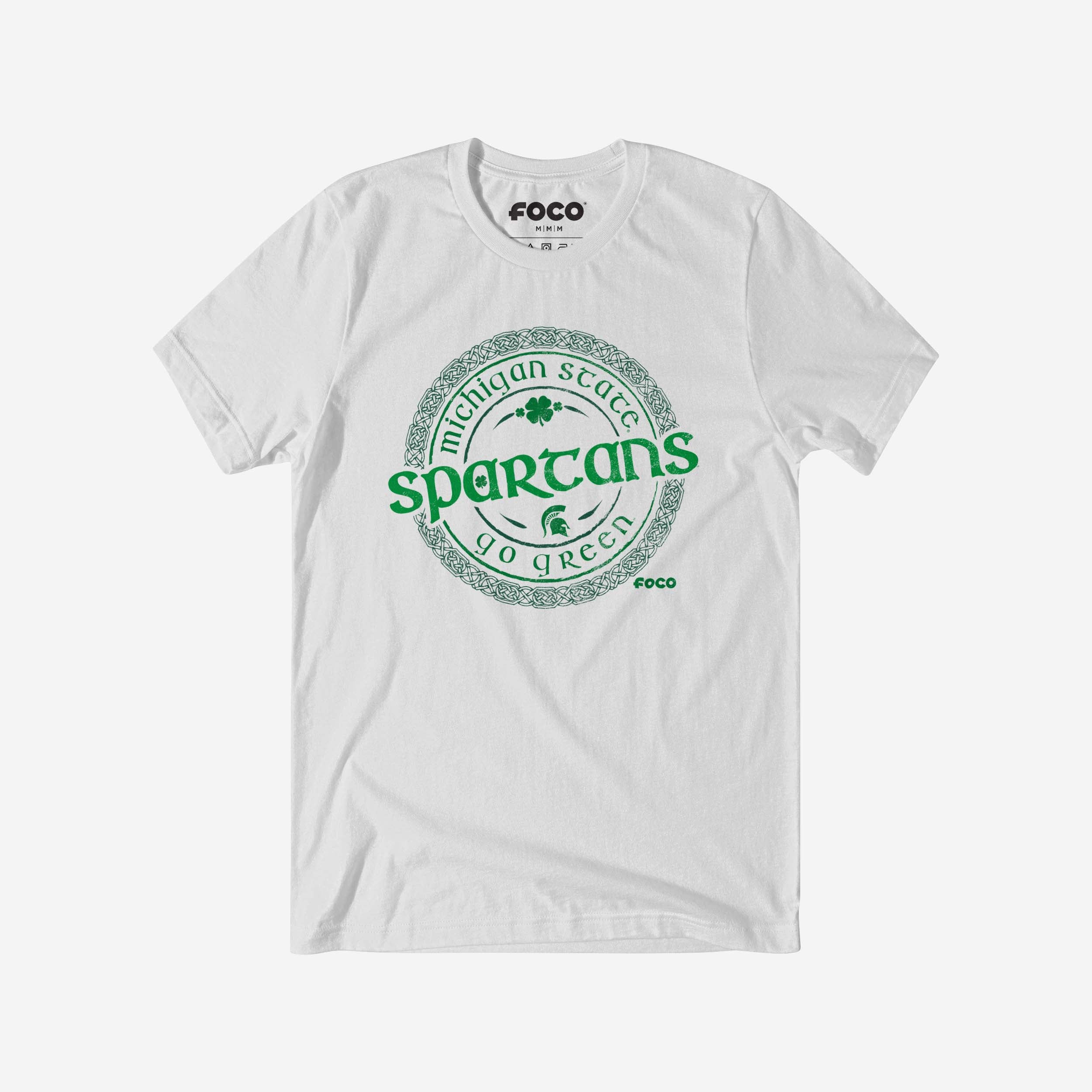 Michigan State Spartans Clover Crest T-Shirt