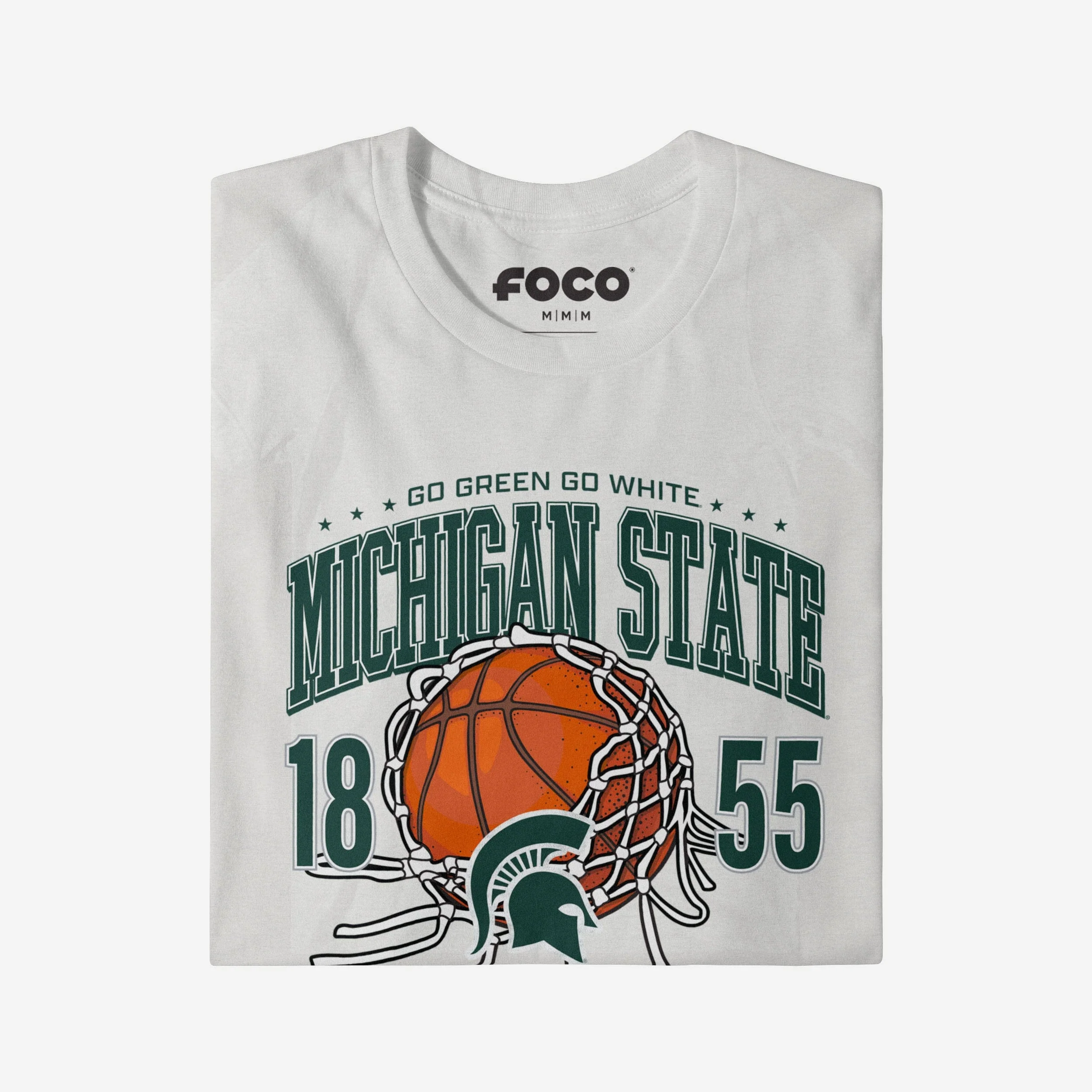 Michigan State Spartans Cut The Net T-Shirt - Image 3