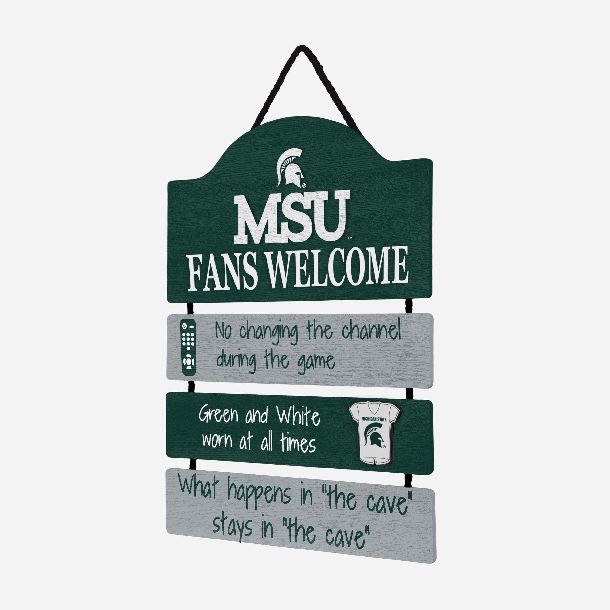 Michigan State Spartans Fancave Sign - Image 2