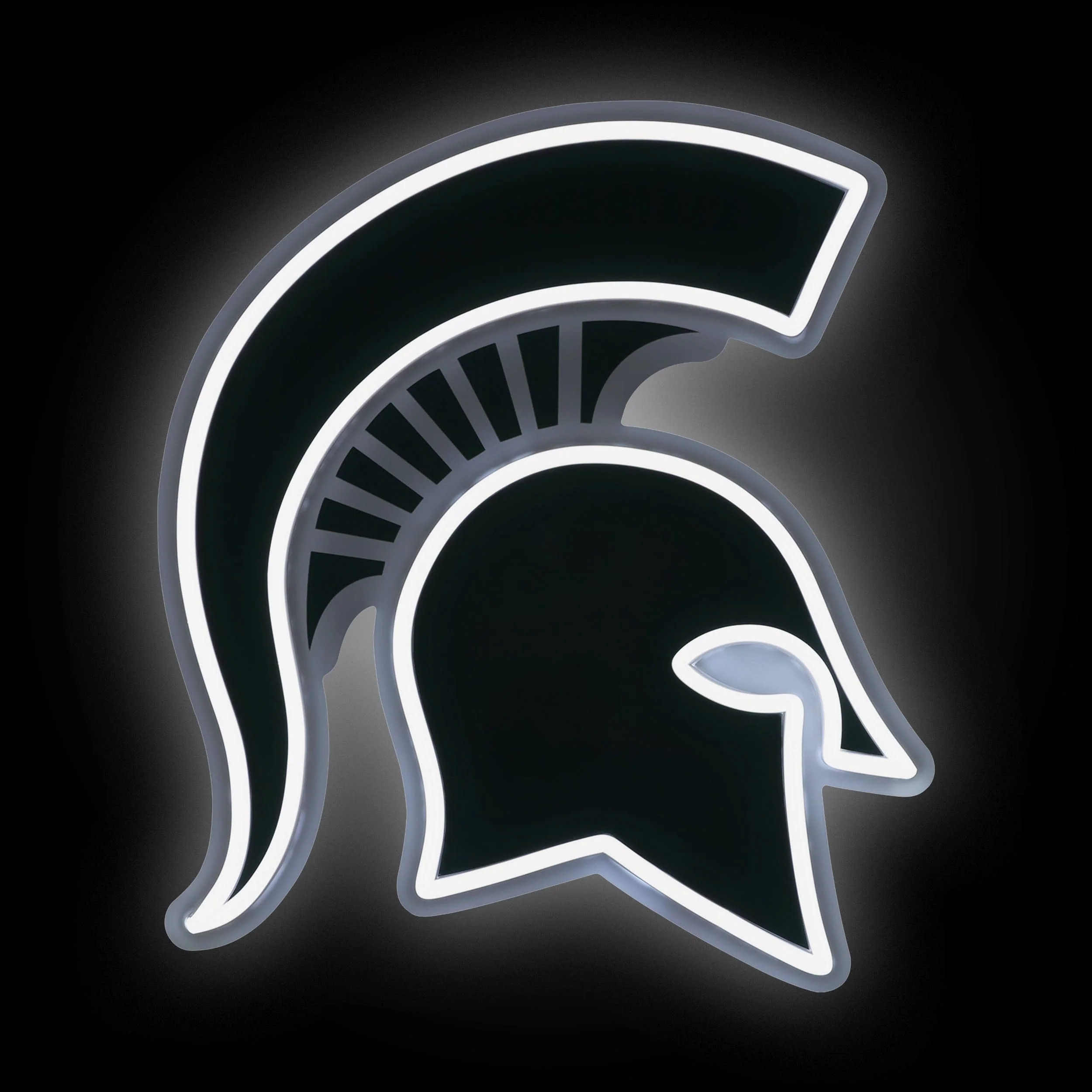 Michigan State Spartans LED Neon Light Up Team Logo Sign - Image 2