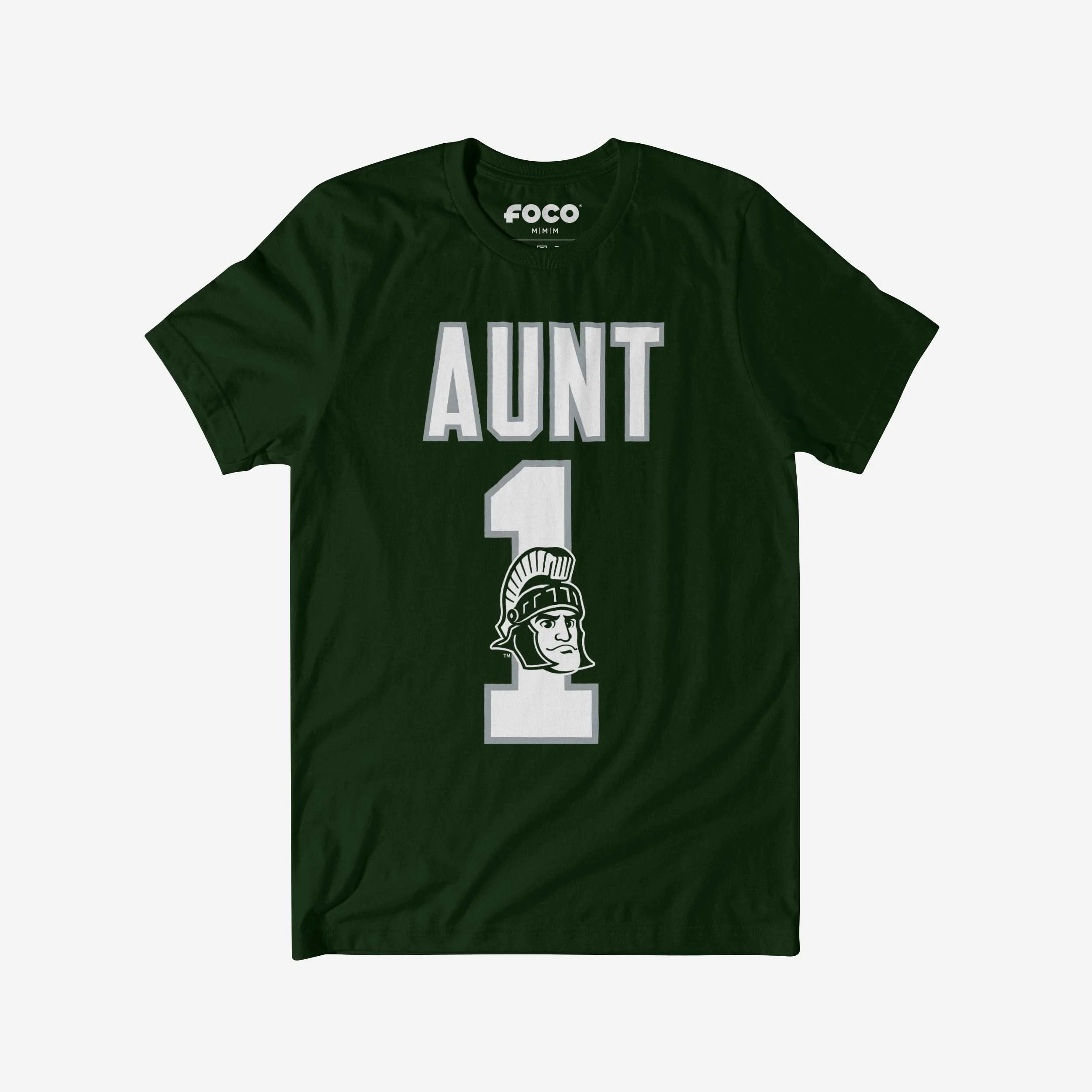 Michigan State Spartans Number 1 Aunt T-Shirt