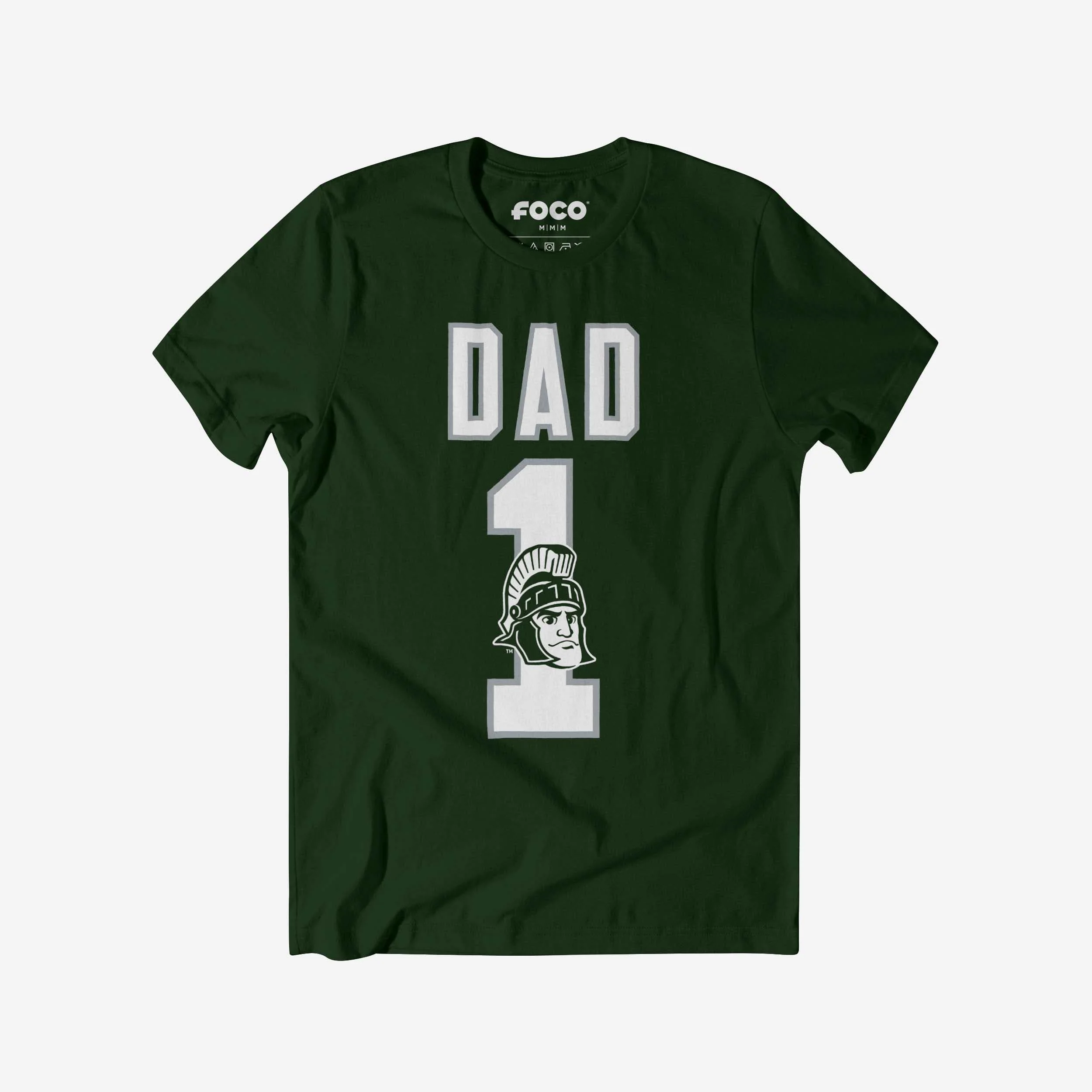 Michigan State Spartans Number 1 Dad T-Shirt