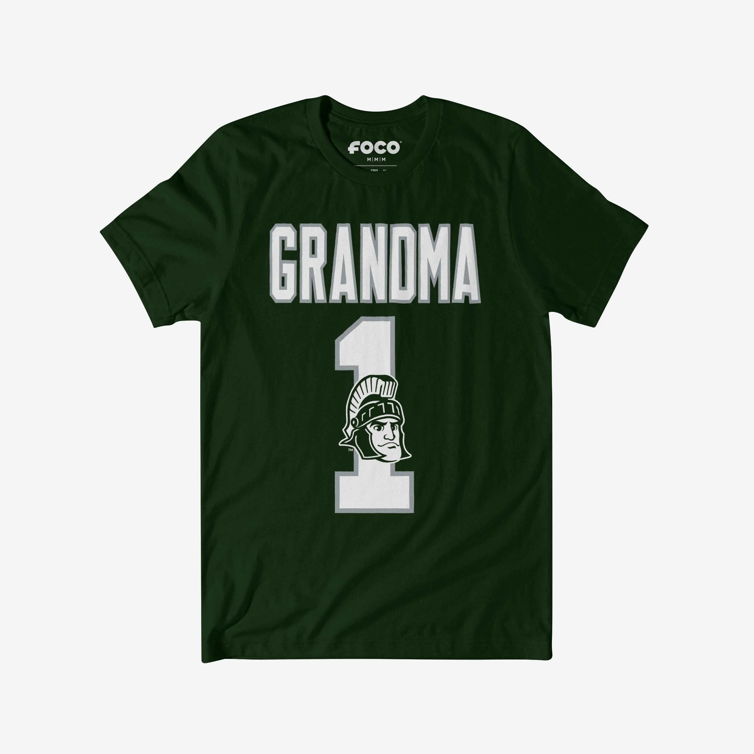 Michigan State Spartans Number 1 Grandma T-Shirt