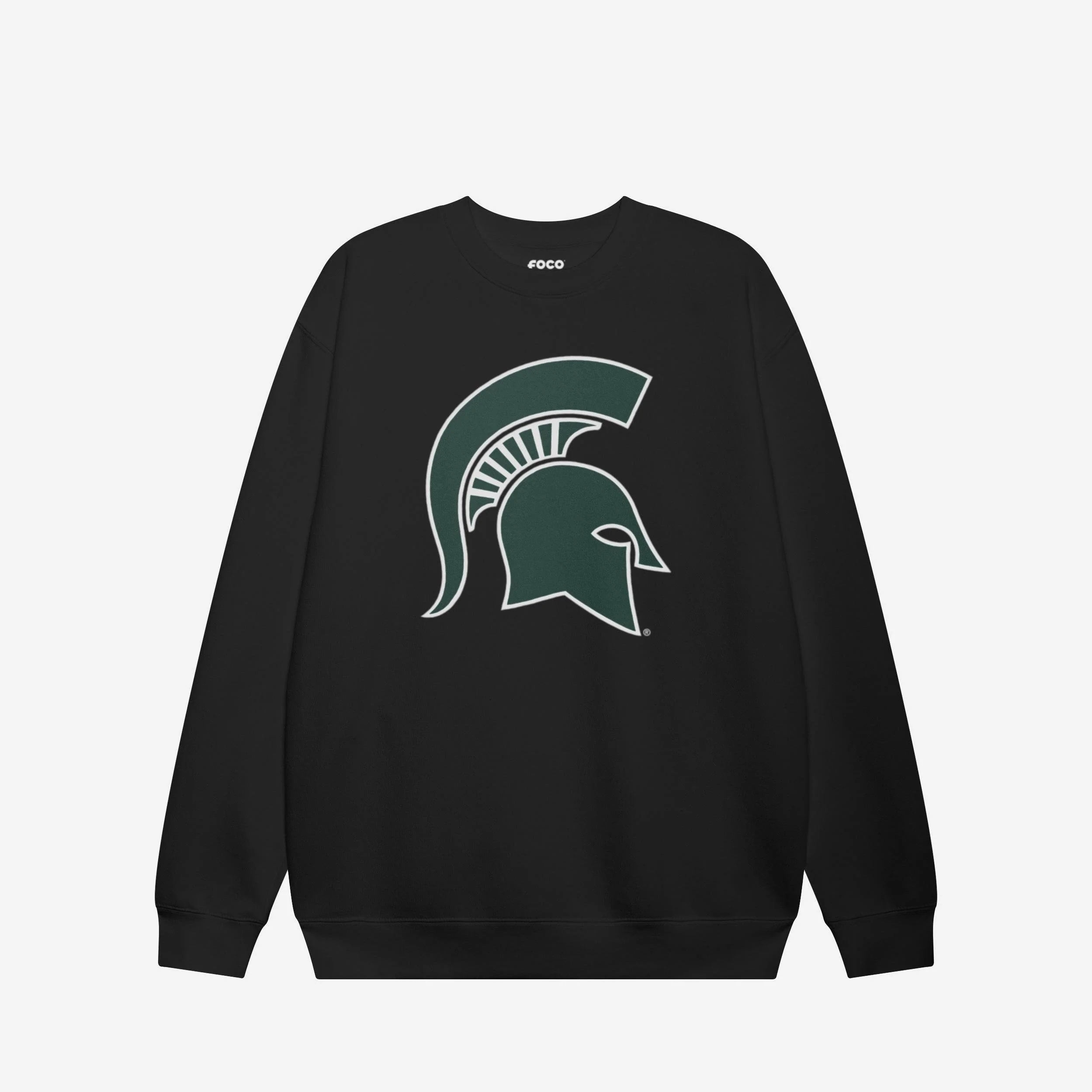Michigan State Spartans Primary Logo Crew Neck Sweatshirt - Image 3