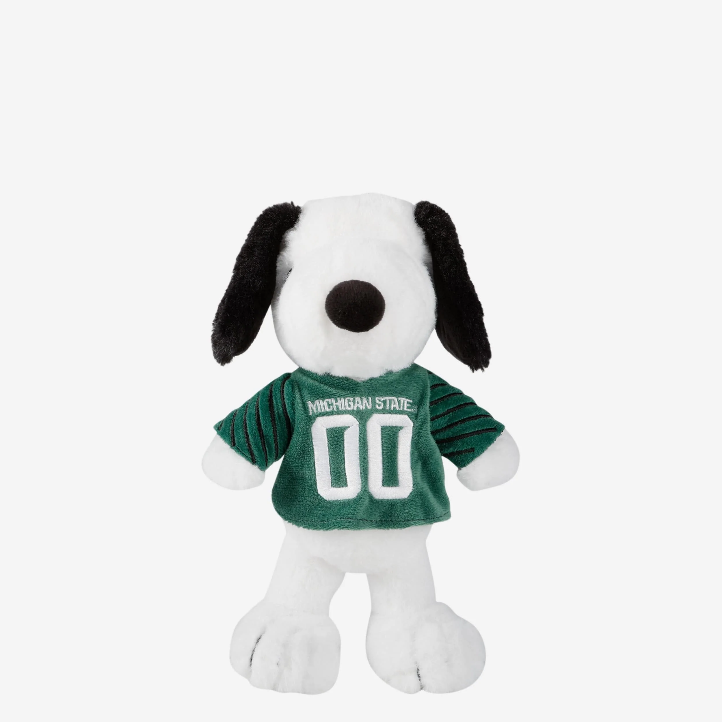 Michigan State Spartans Snoopy Peanuts Team Jersey Plush