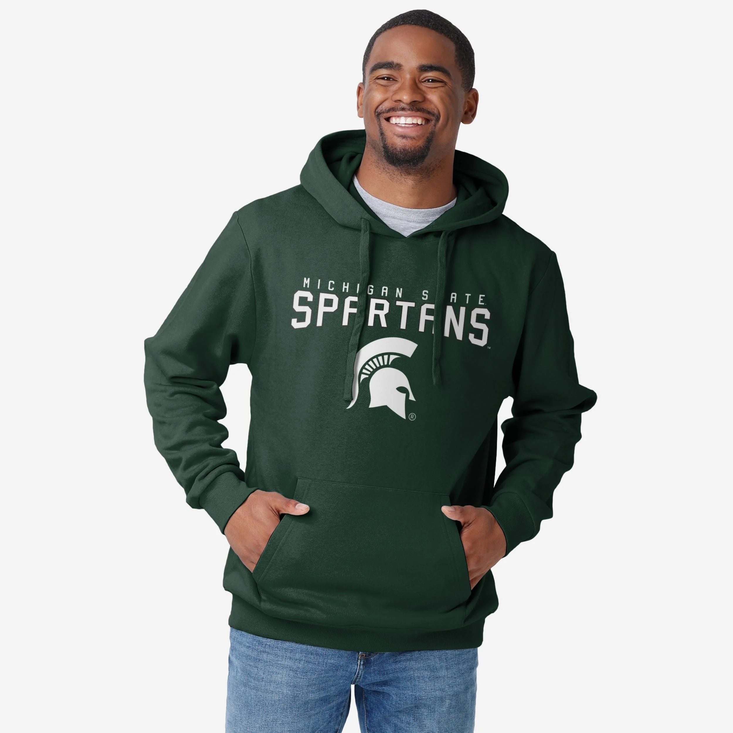 Michigan State Spartans Solid Hoodie